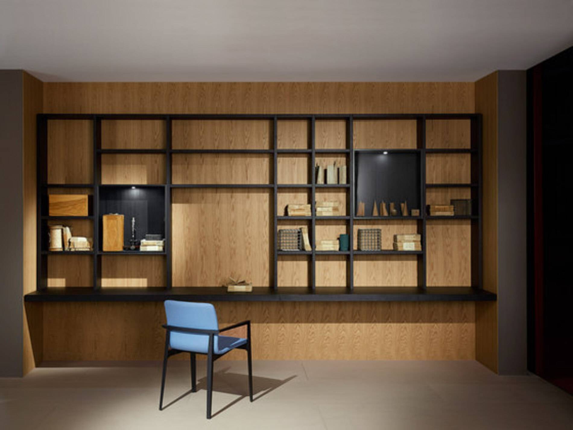 iluminacion-librerias-lujo-hogar-modernos