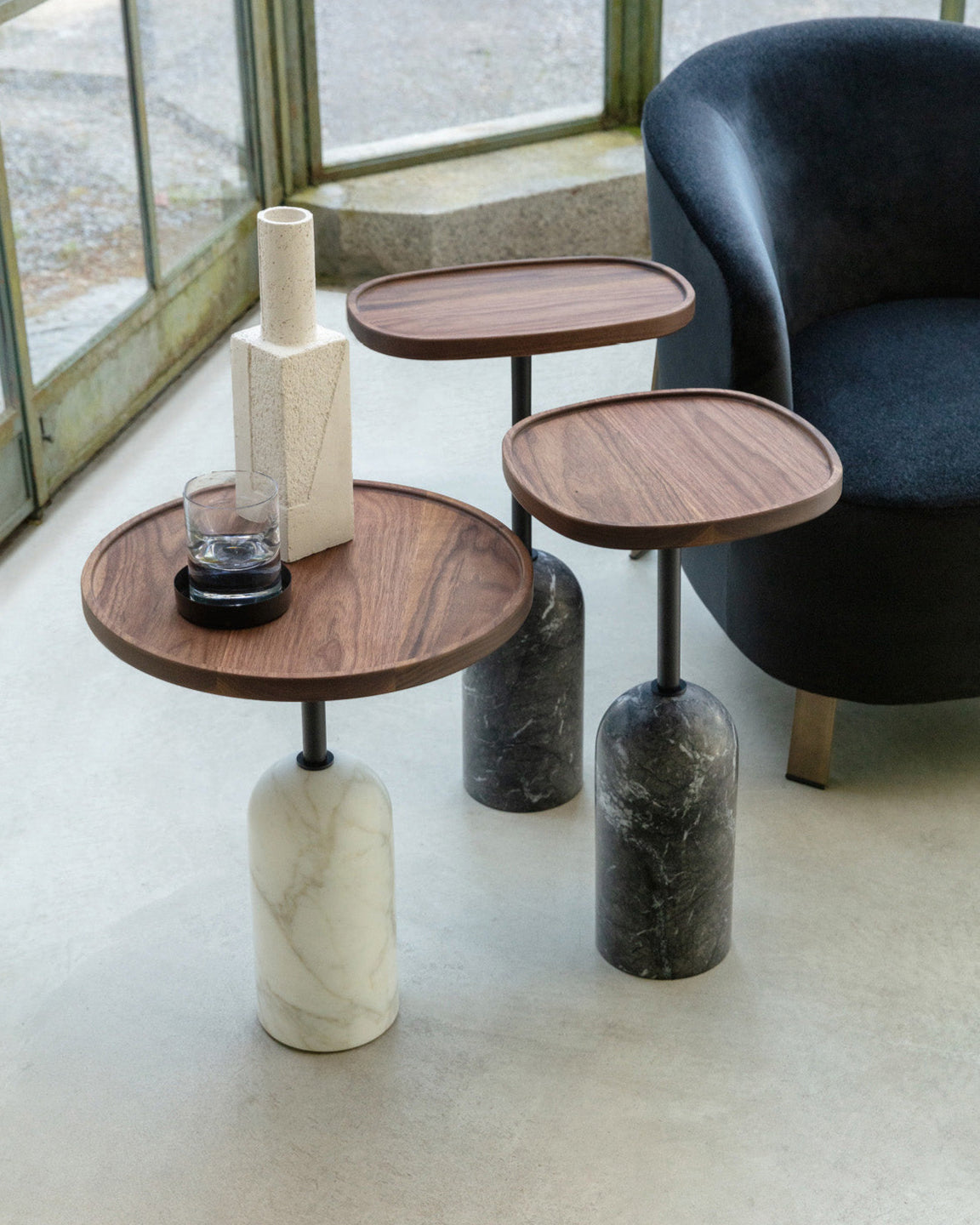 Ekero round side table