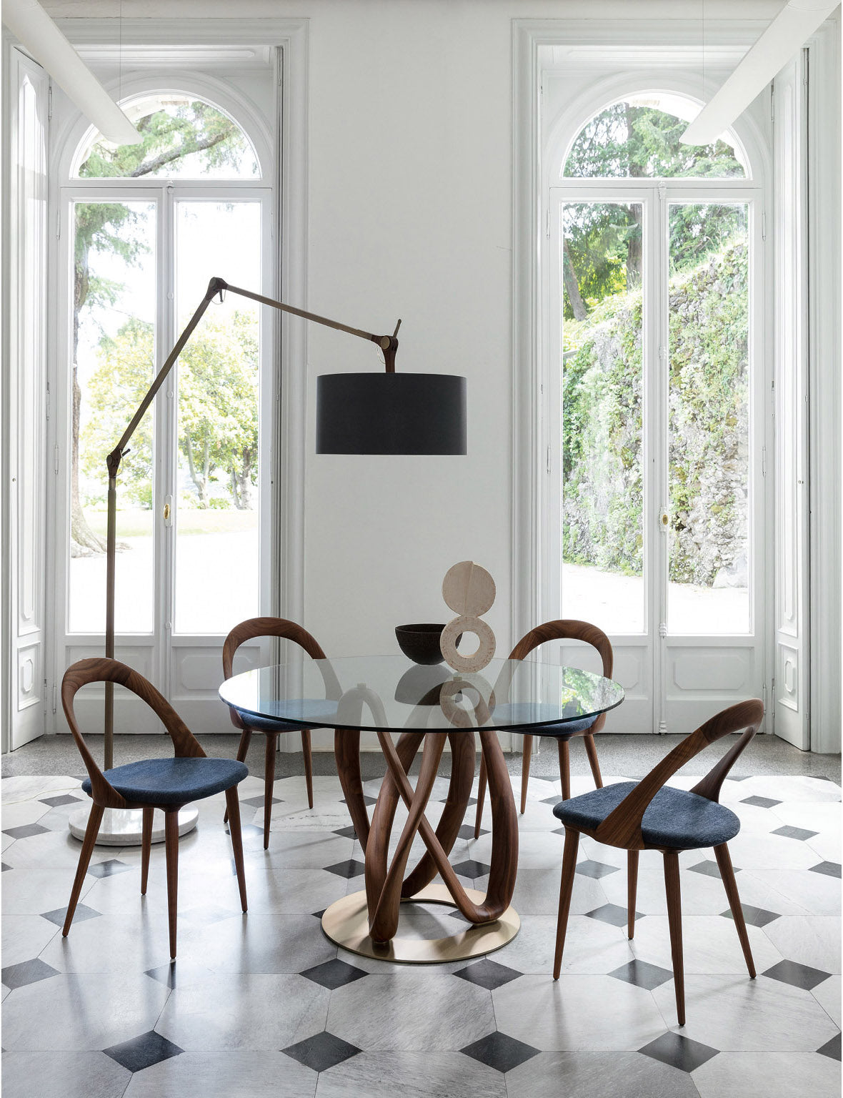 Mesa de comedor redonda Infinity