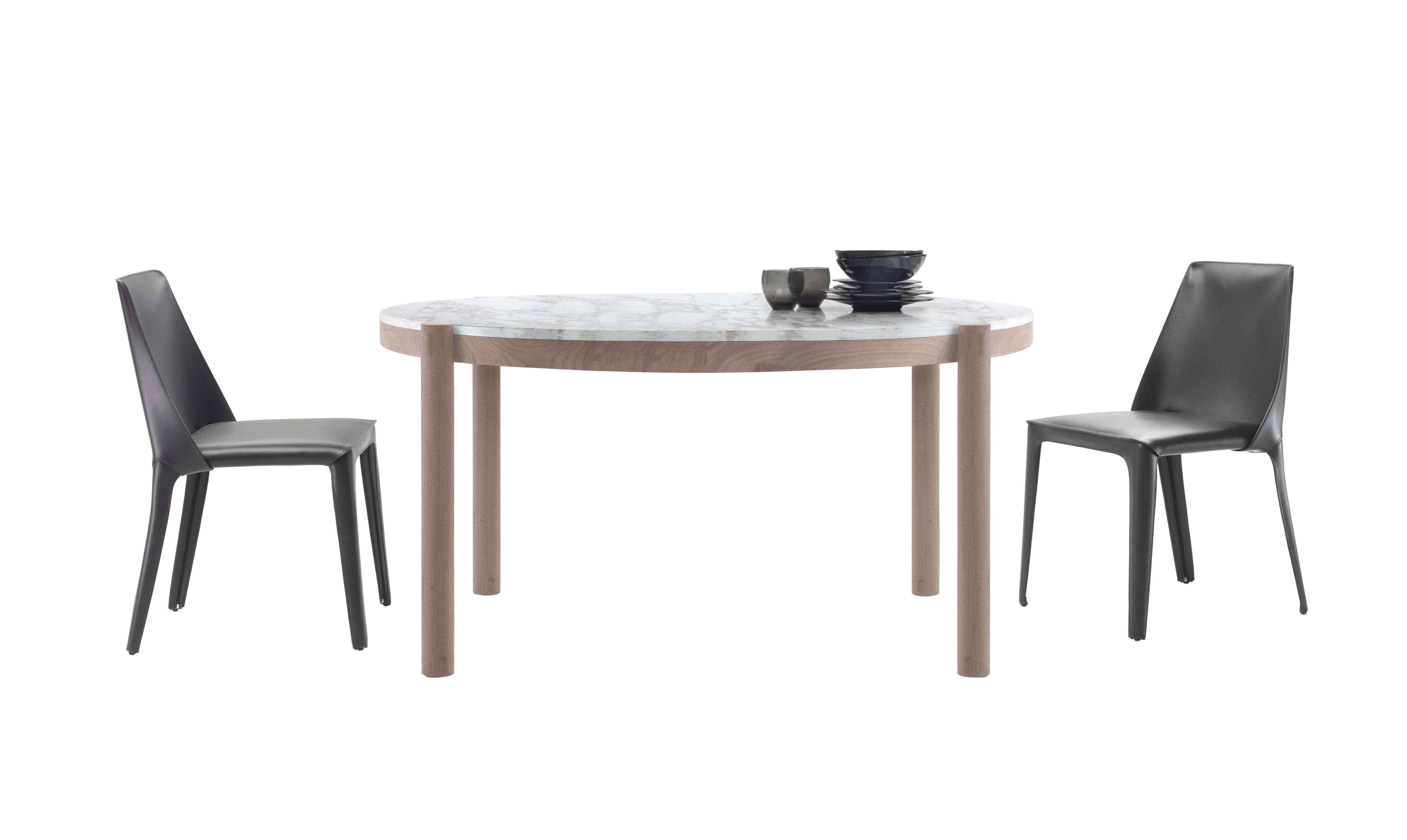 Mesa de comedor redonda Gustav