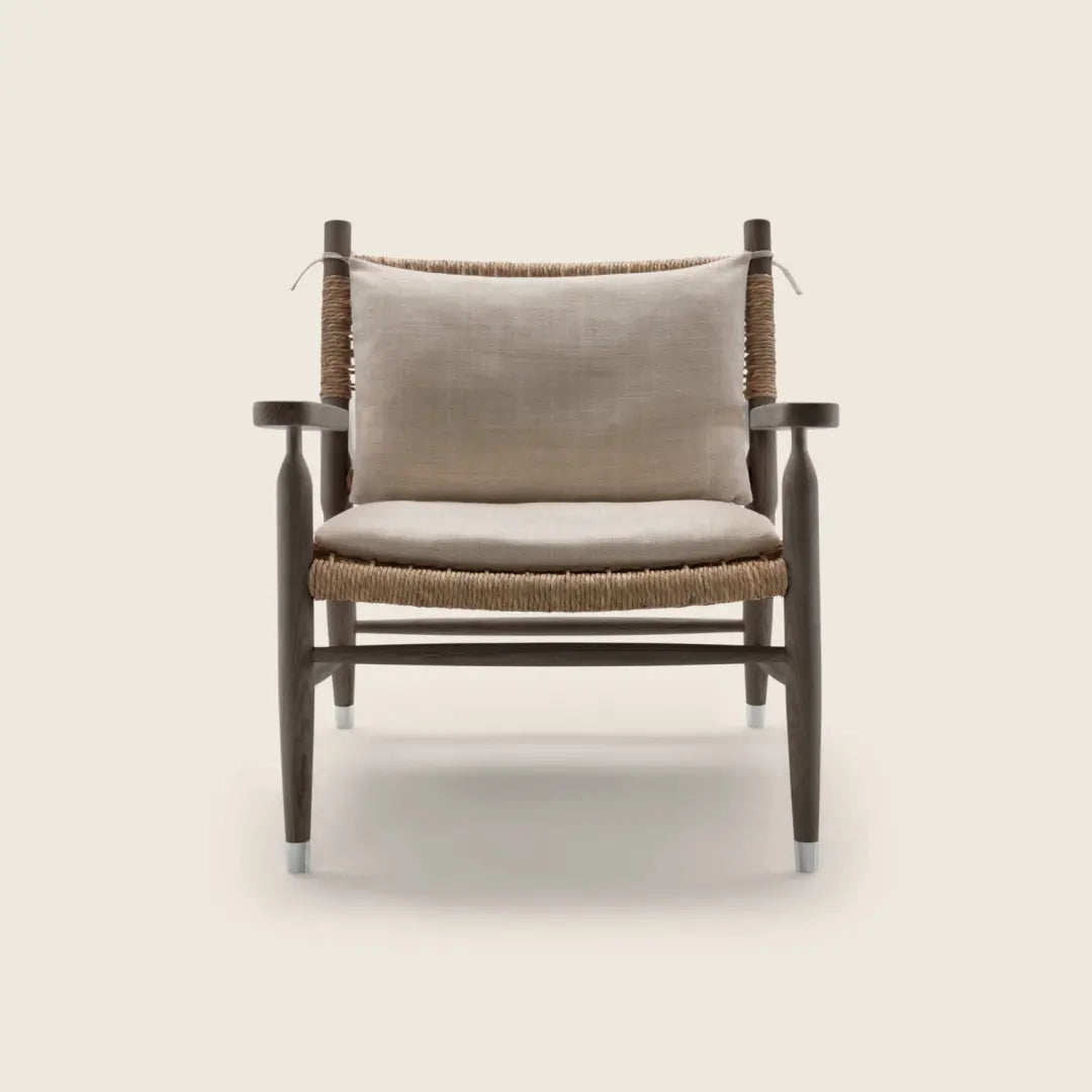 Tessa woven armchair 76x74 cm
