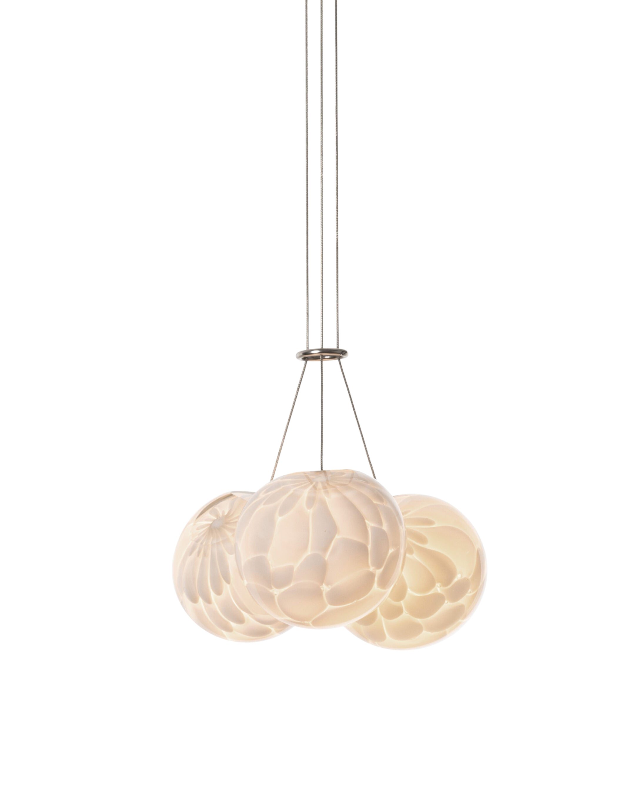 118.3 Cluster Ceiling Lamp | White Round