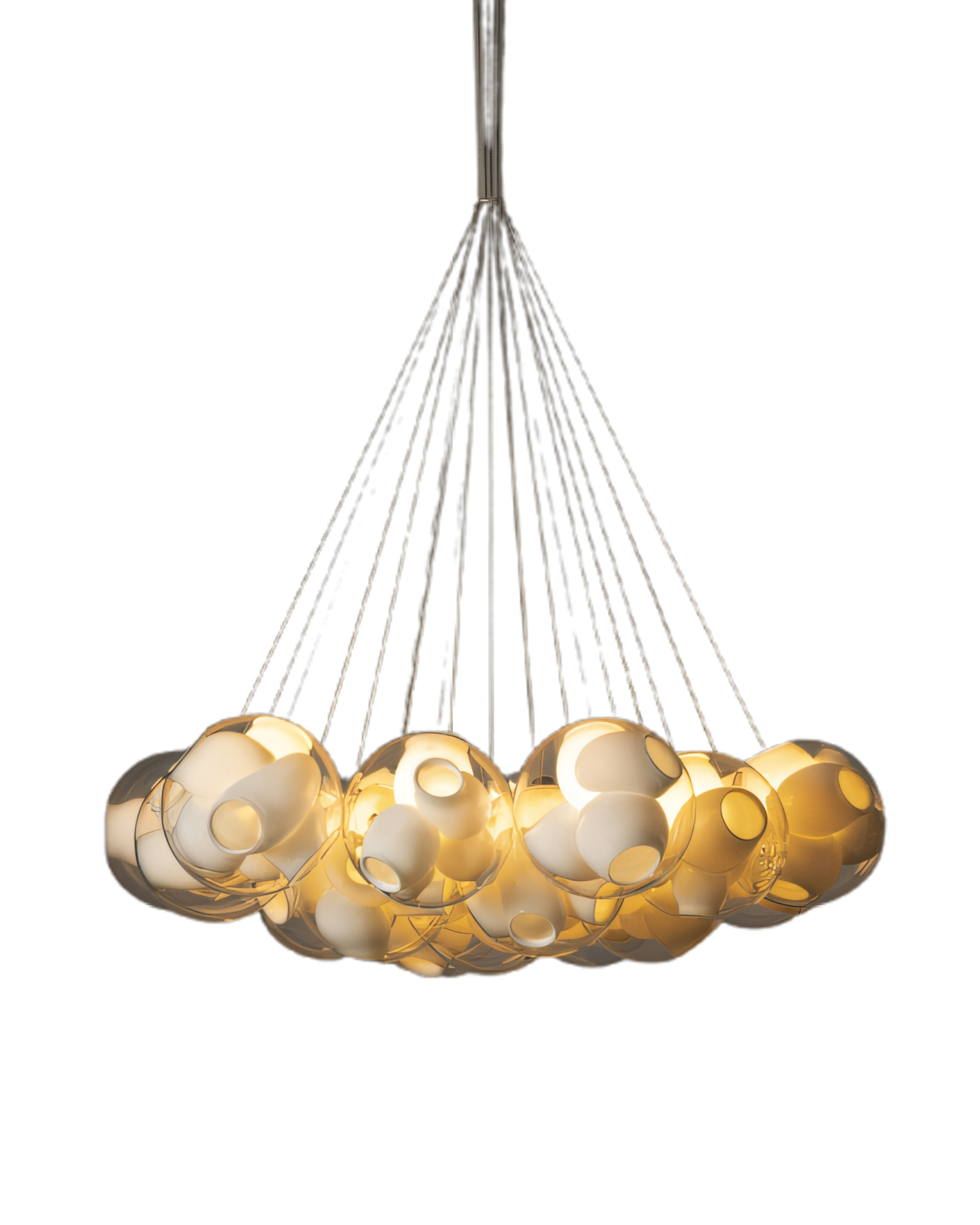 38.19V Cluster Ceiling Light | White Canopy