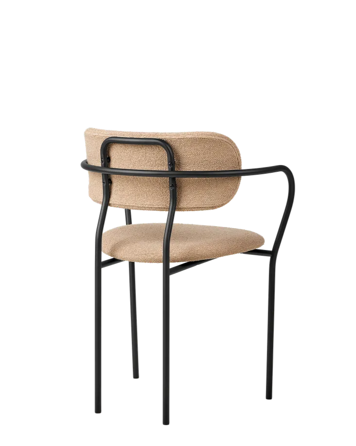 Silla de comedor con reposabrazos Coco