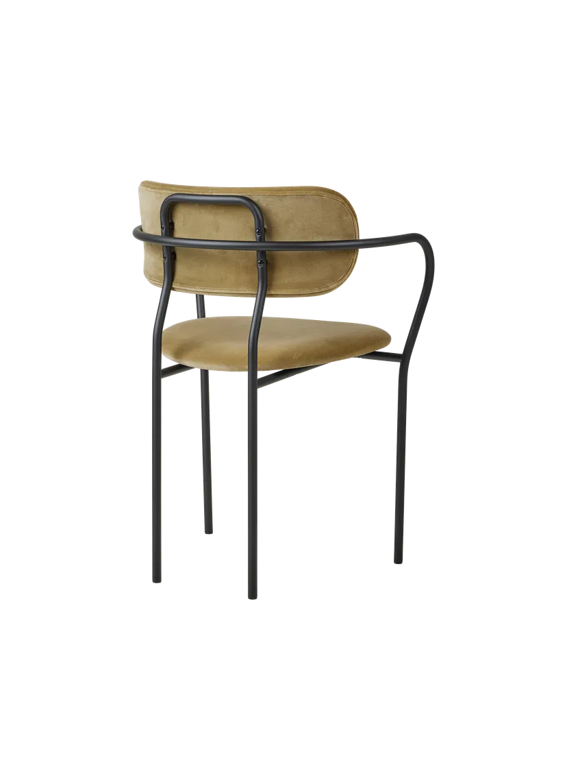 Silla de comedor con reposabrazos Coco