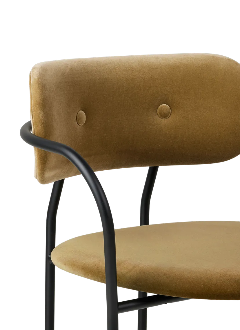 Silla de comedor con reposabrazos Coco