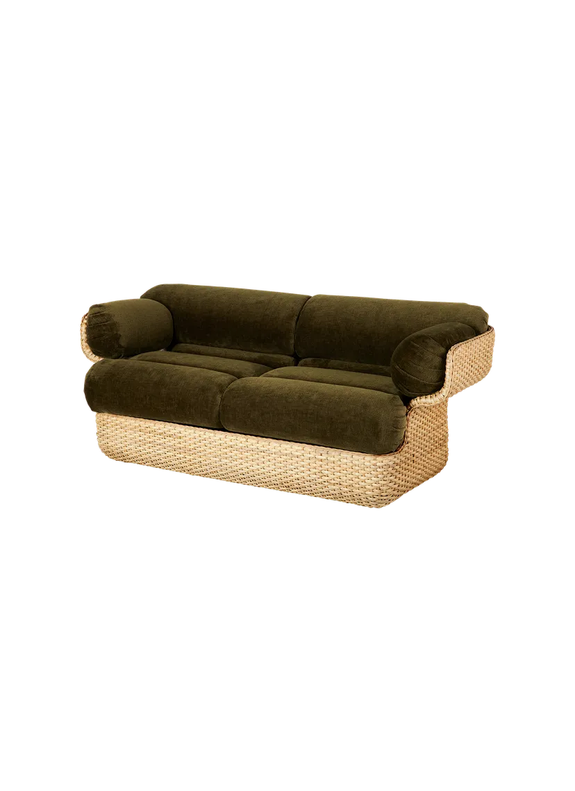 Basket 2-seater sofa