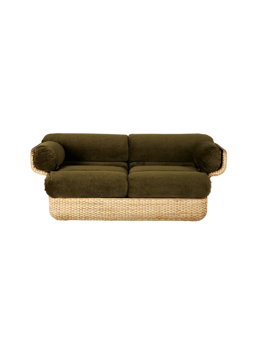 Basket 2-seater sofa