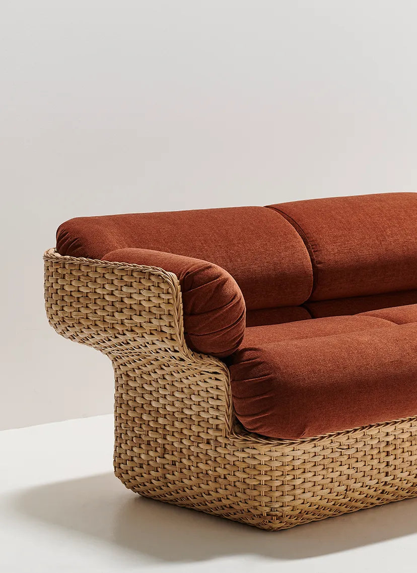 Basket 2-seater sofa