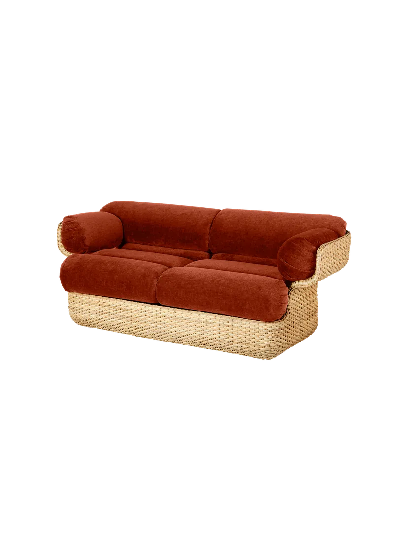 Basket 2-seater sofa