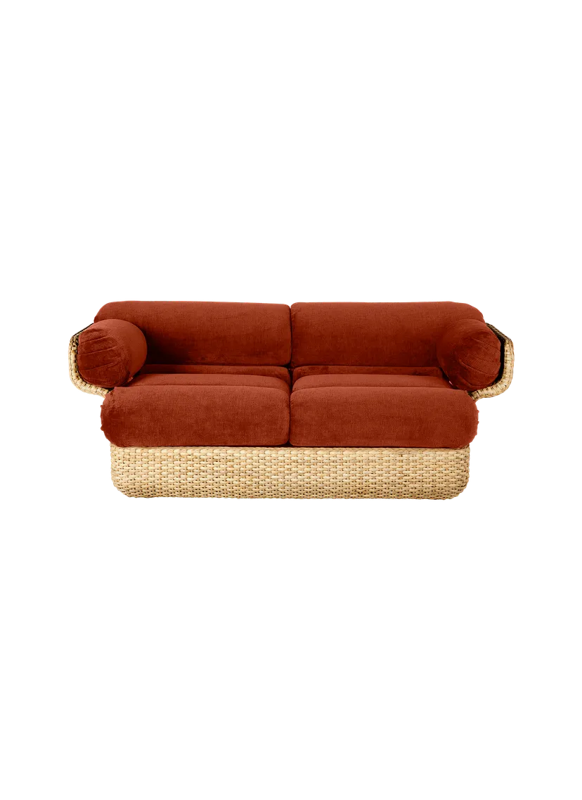 Basket 2-seater sofa