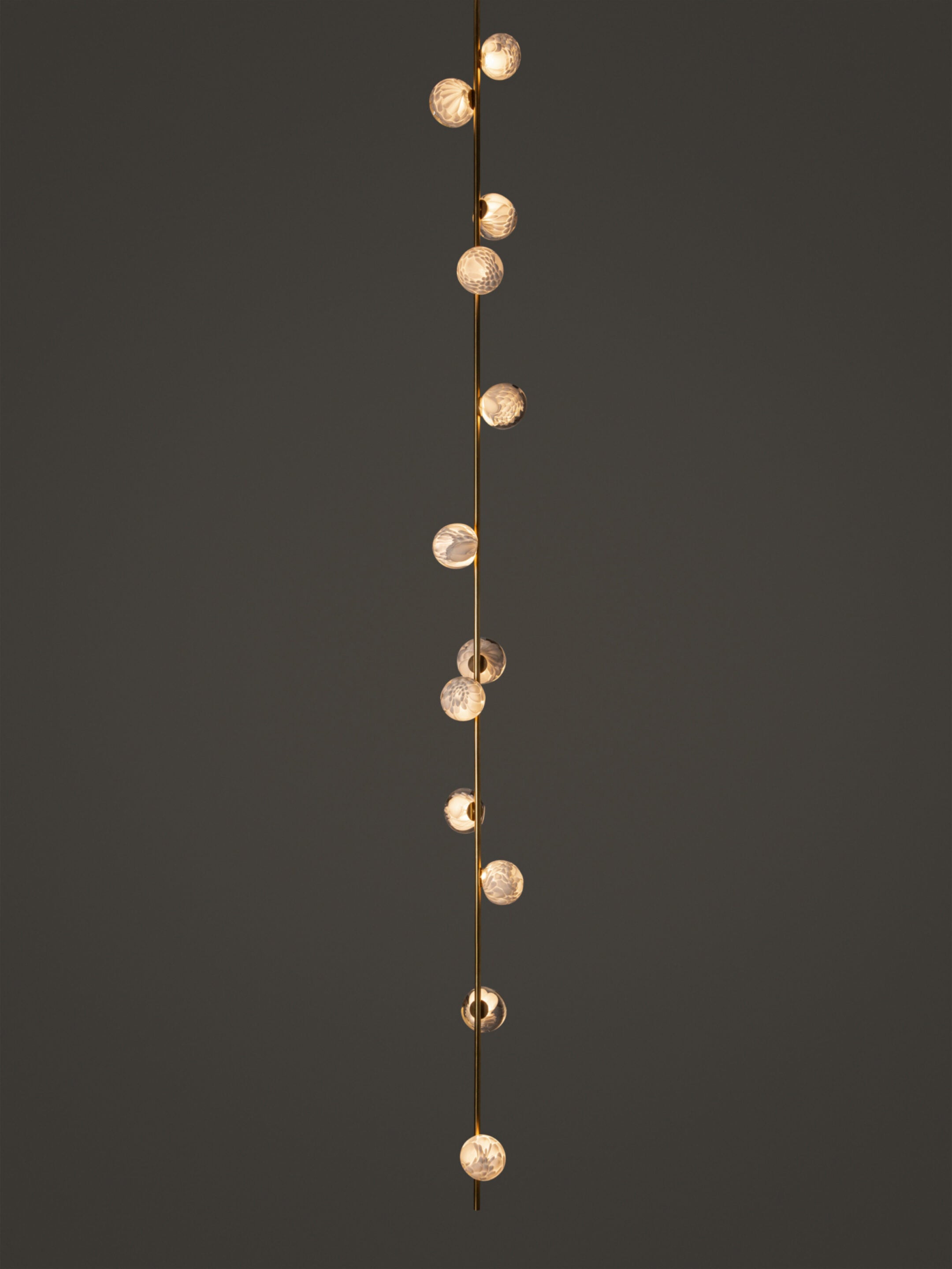 Ceiling Lamp 118.12 Stem Ceiling Mounted Brass