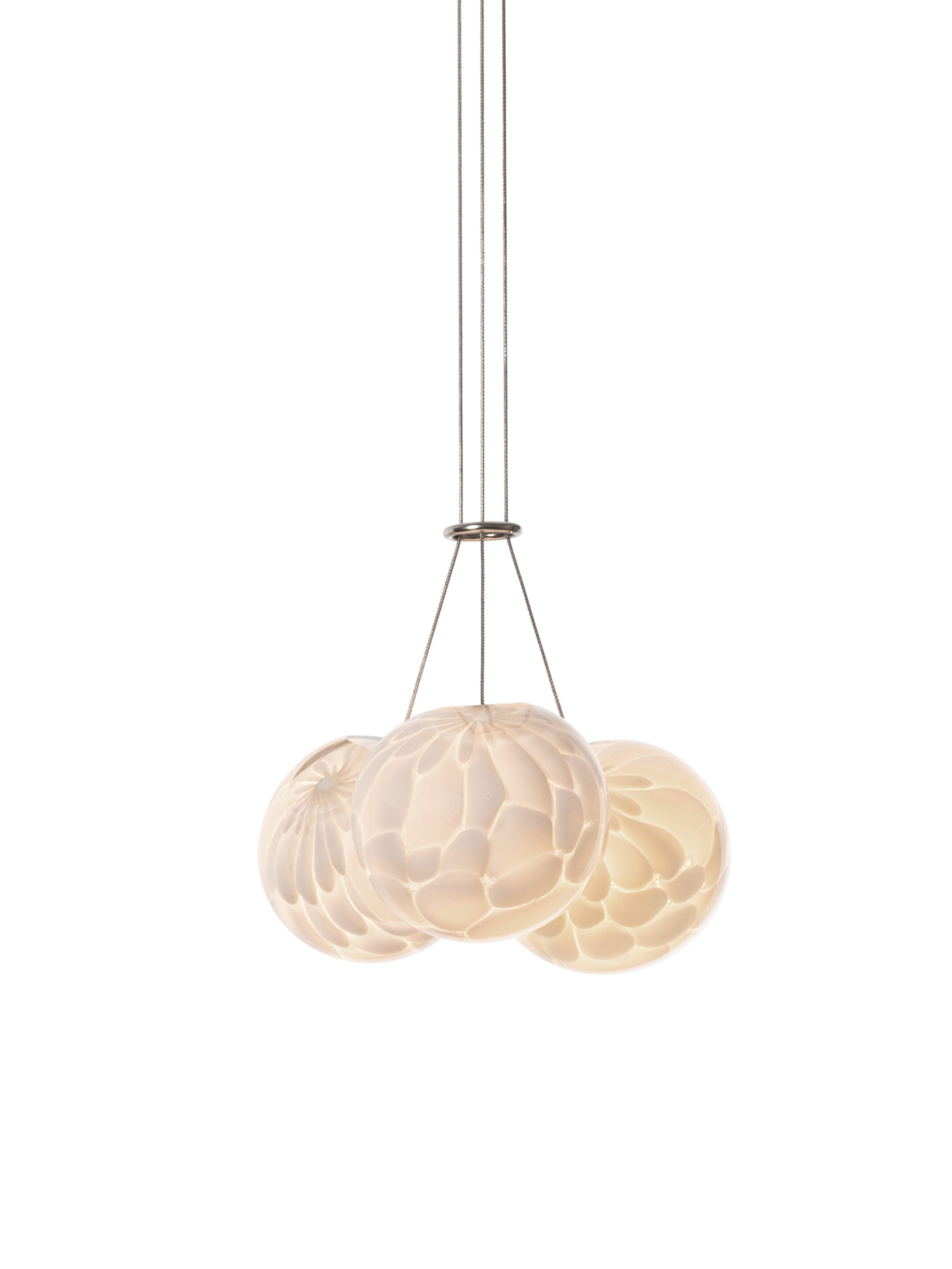 118.3 Cluster Ceiling Lamp | White Round