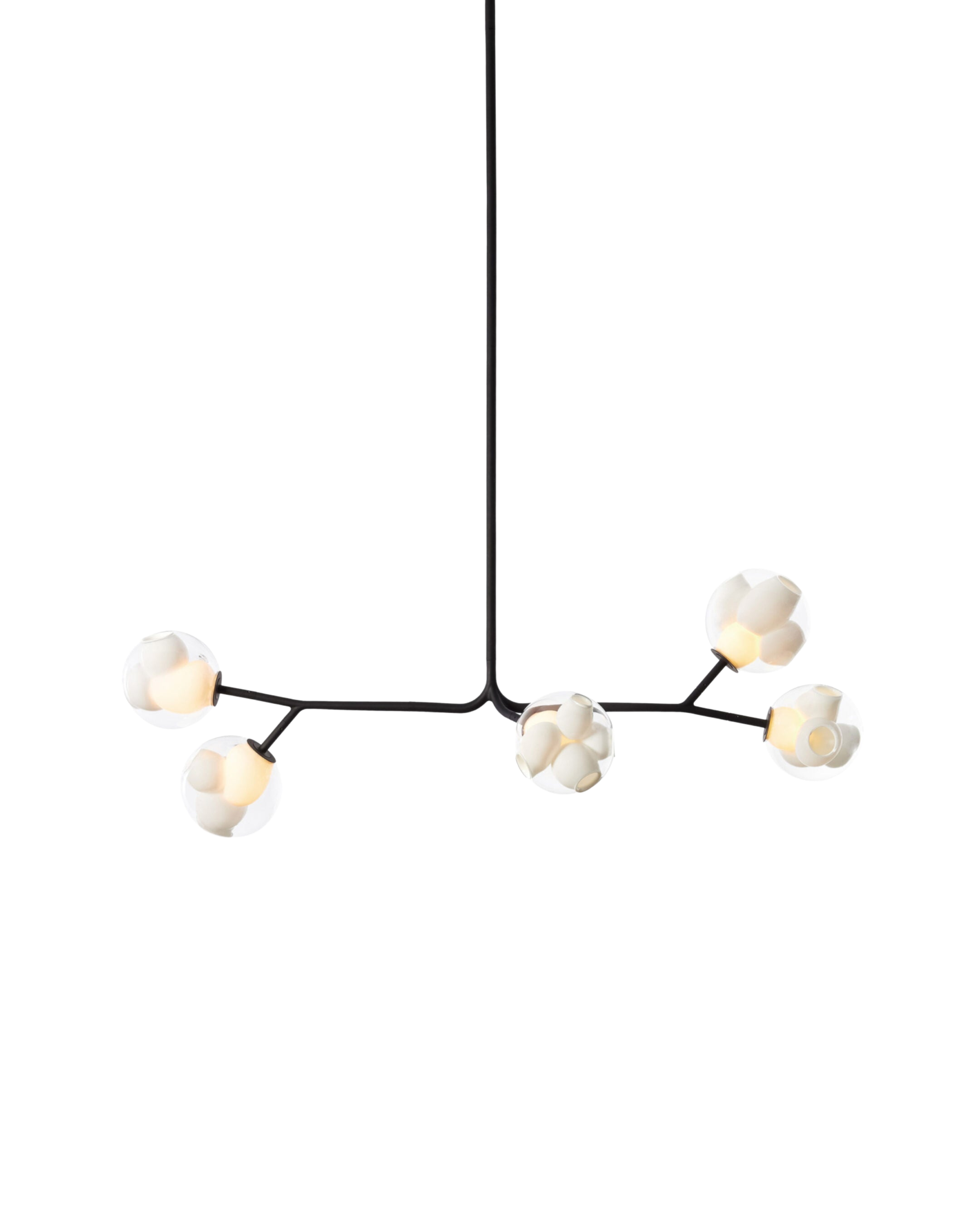Ceiling lamp 38.5Va.1 | Black Canopy