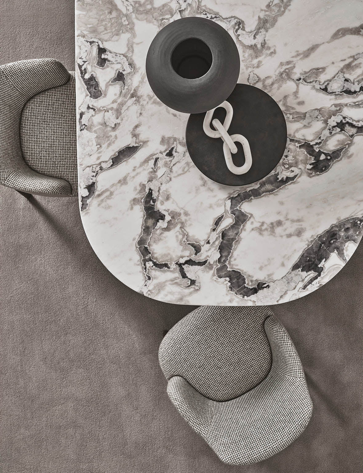 Infinity Oval Dining Table