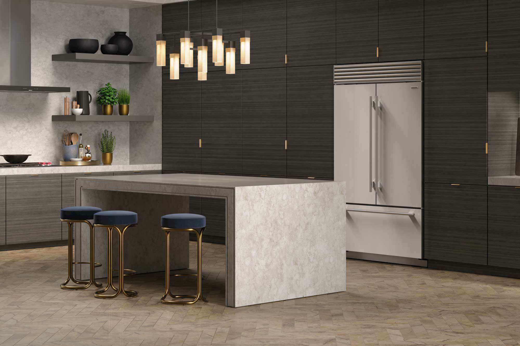 Sub-Zero French Door Refrigerator-Freezer with Pro Handle