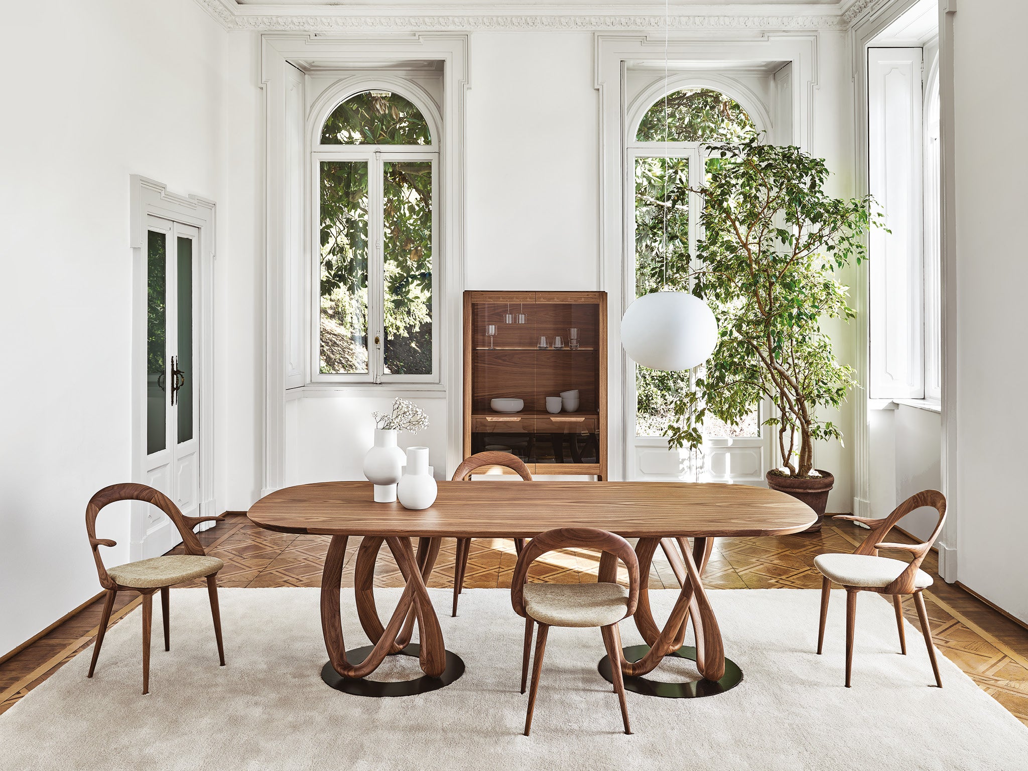 Infinity Oval Dining Table