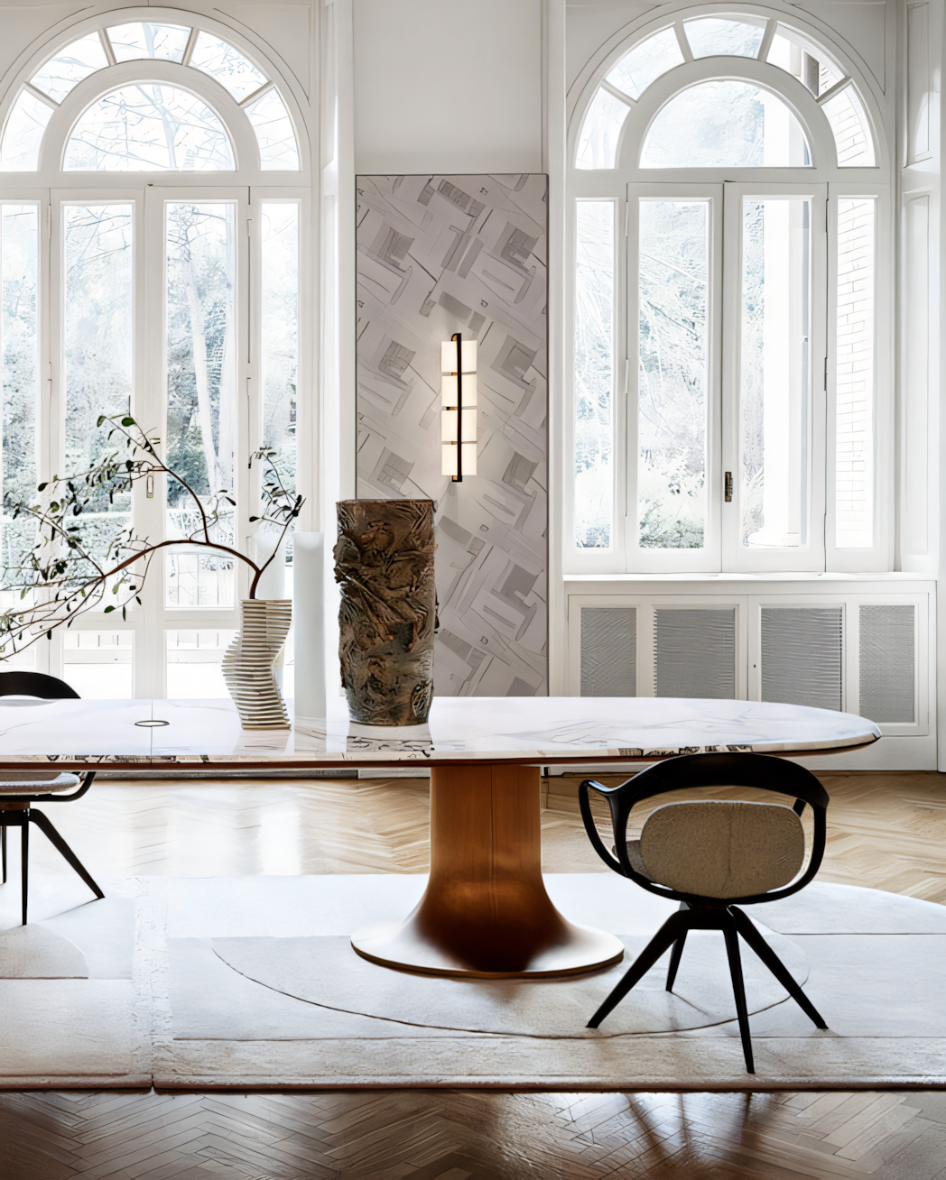 Mesa de comedor redonda diam 180 Mizar