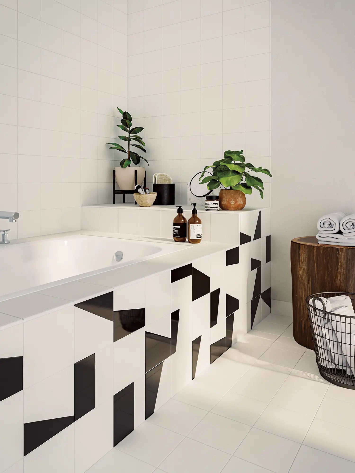 Duo collection porcelain flooring