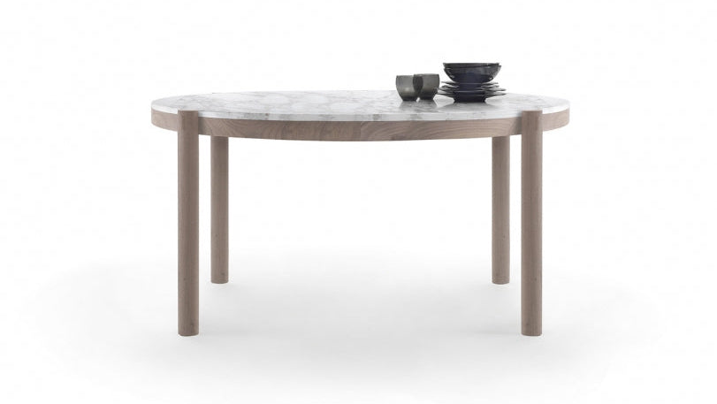 Mesa de comedor redonda Gustav