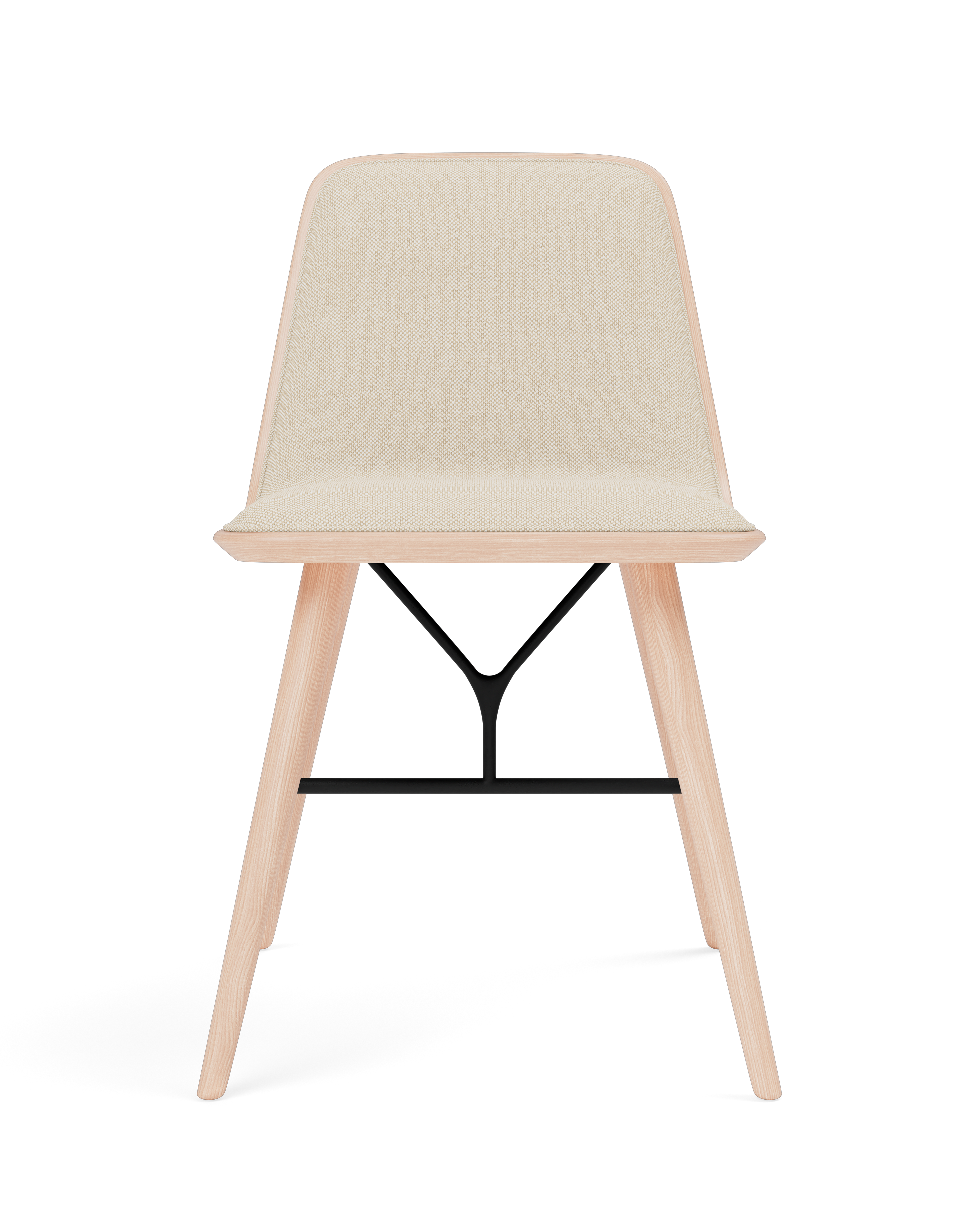 Spine Dining Chair Wooden Base