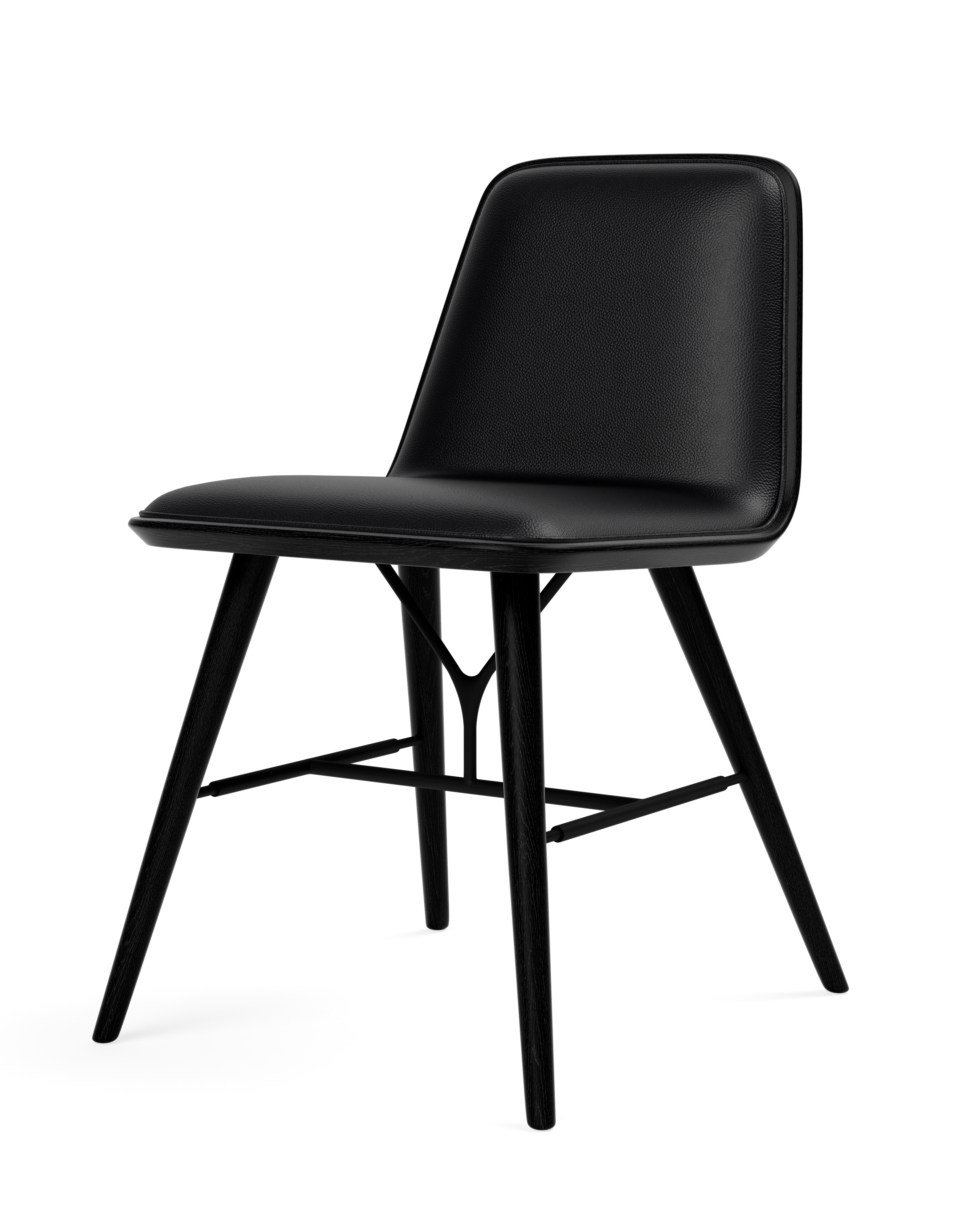 Spine Dining Chair Wooden Base