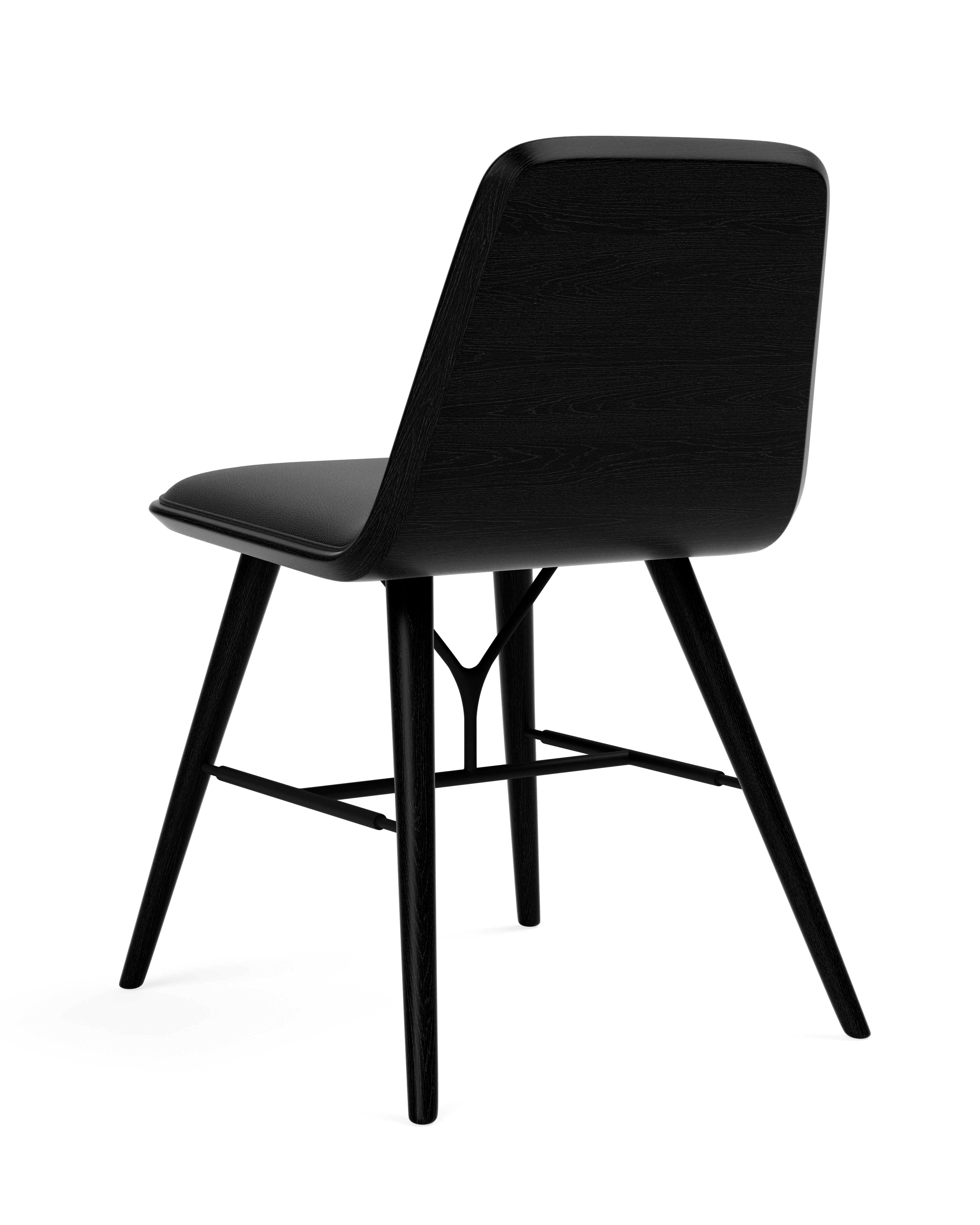 Spine Dining Chair Wooden Base