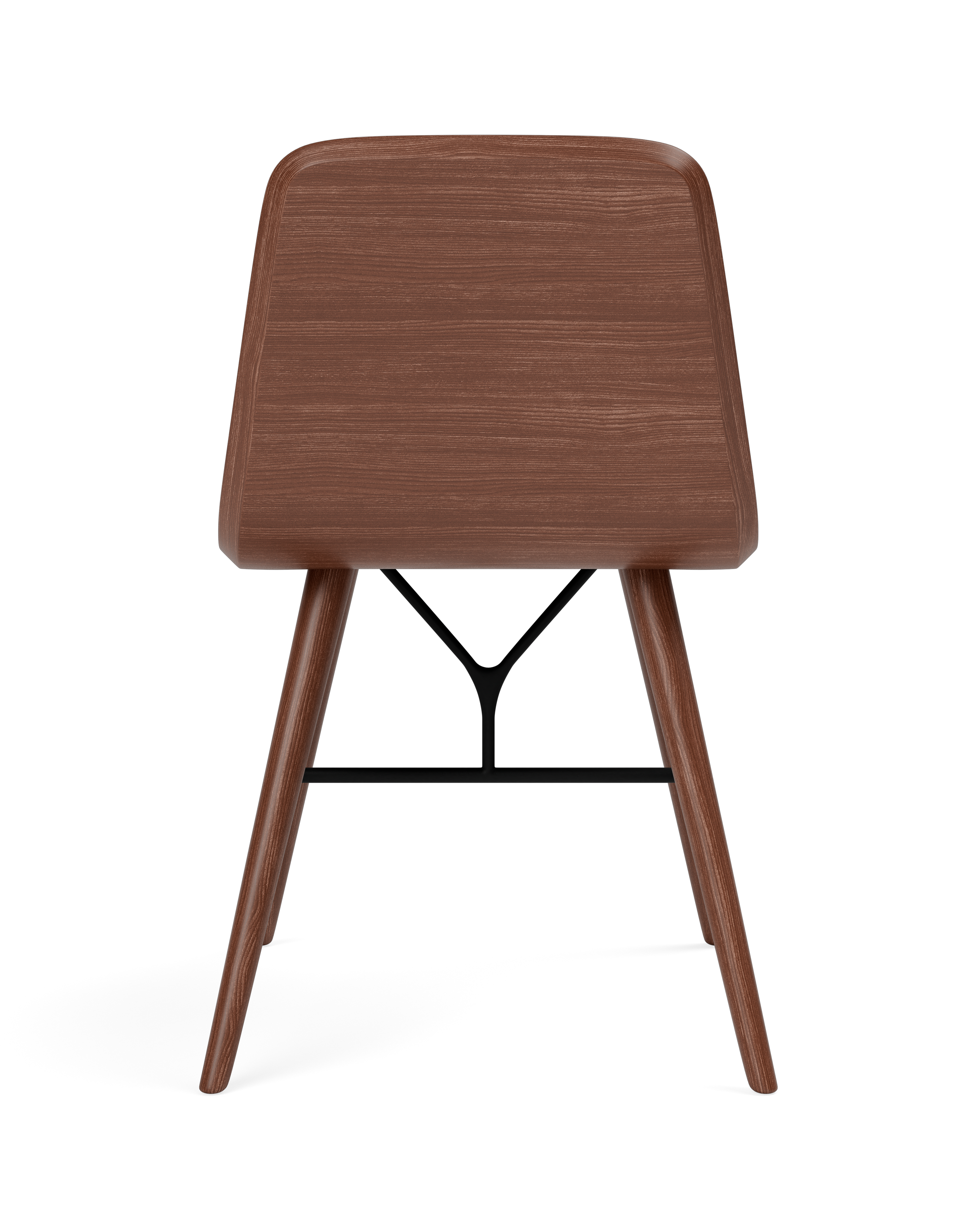 Spine Dining Chair Wooden Base