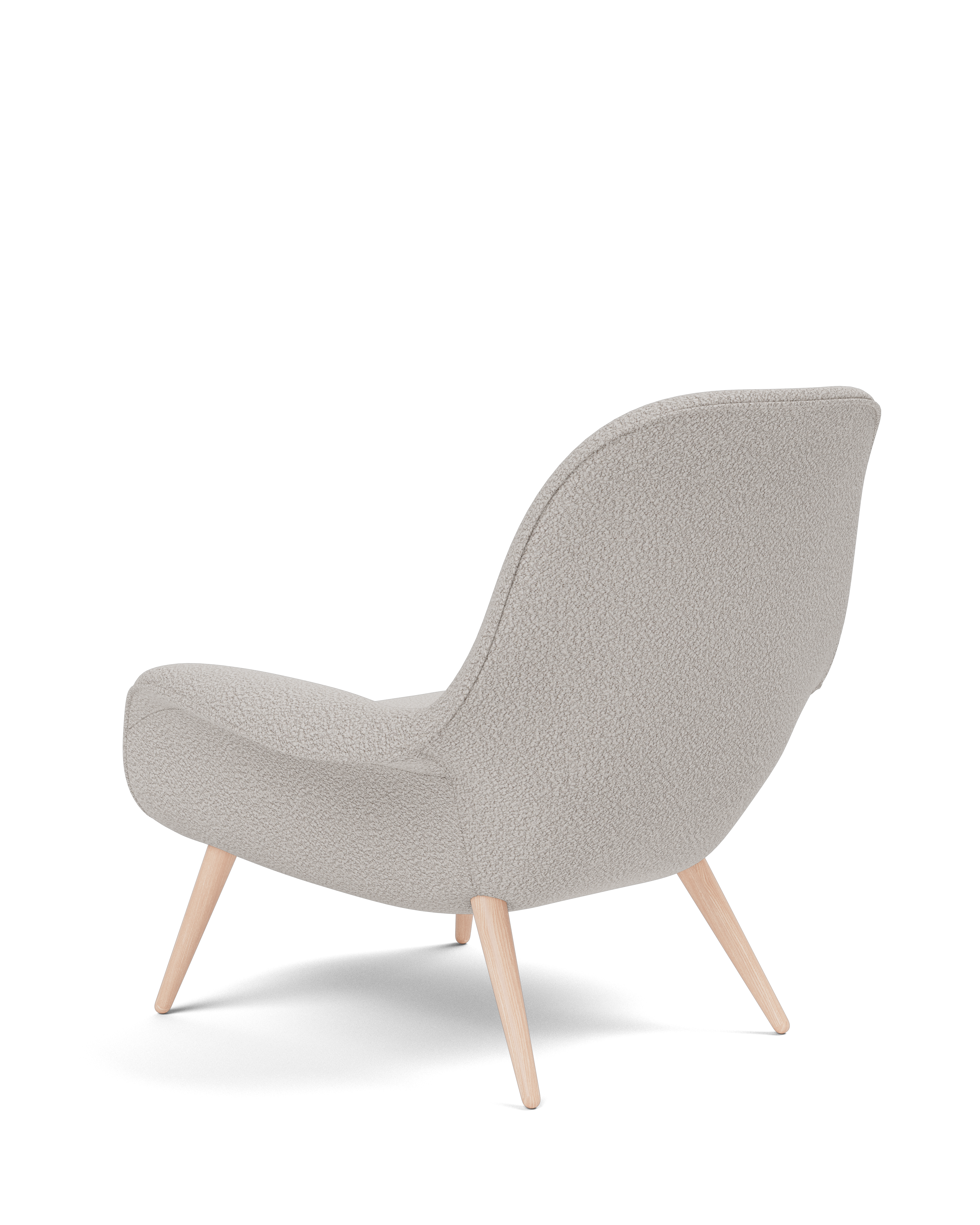 Sillón Swoon Lounge base de madera