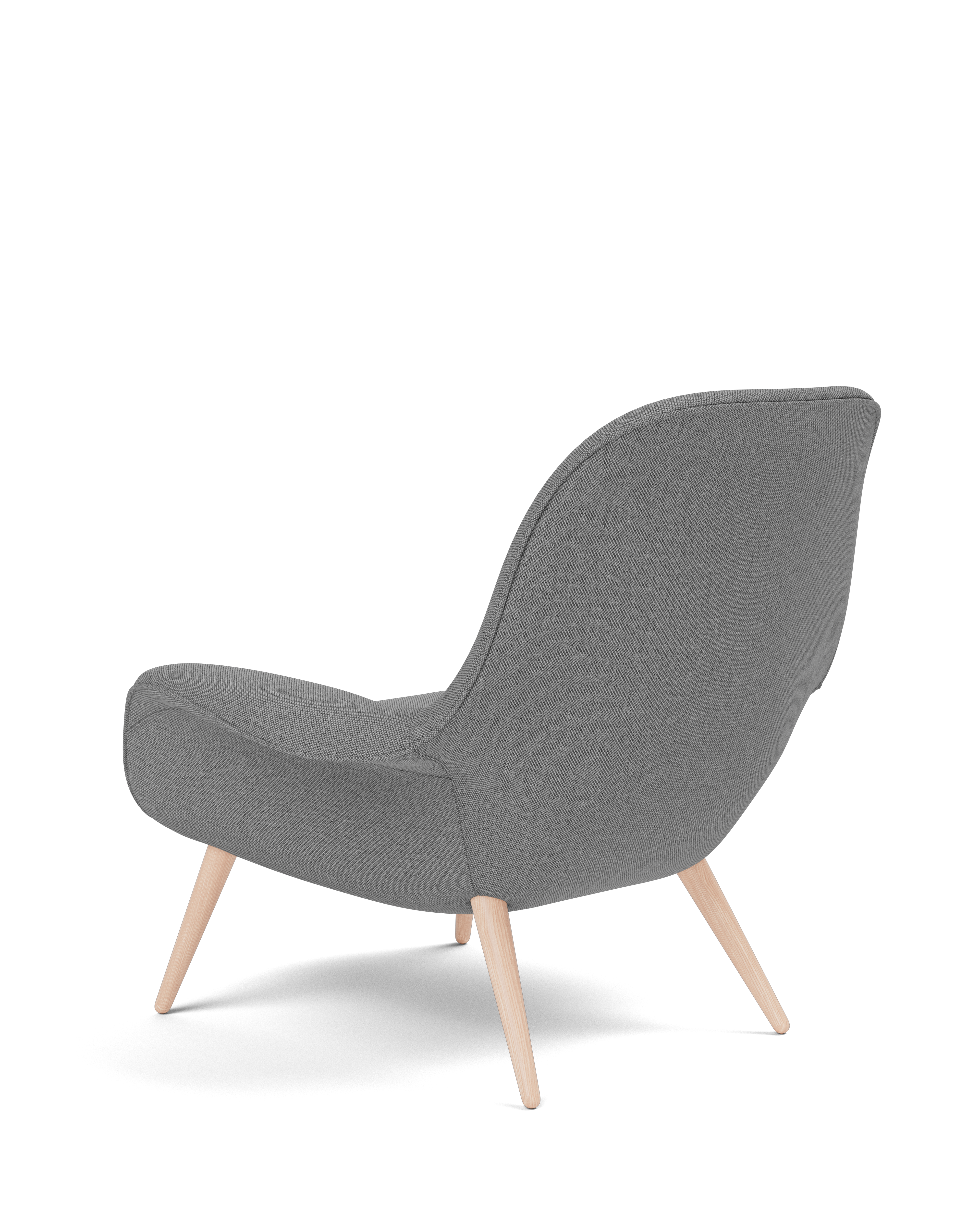 Sillón Swoon Lounge base de madera