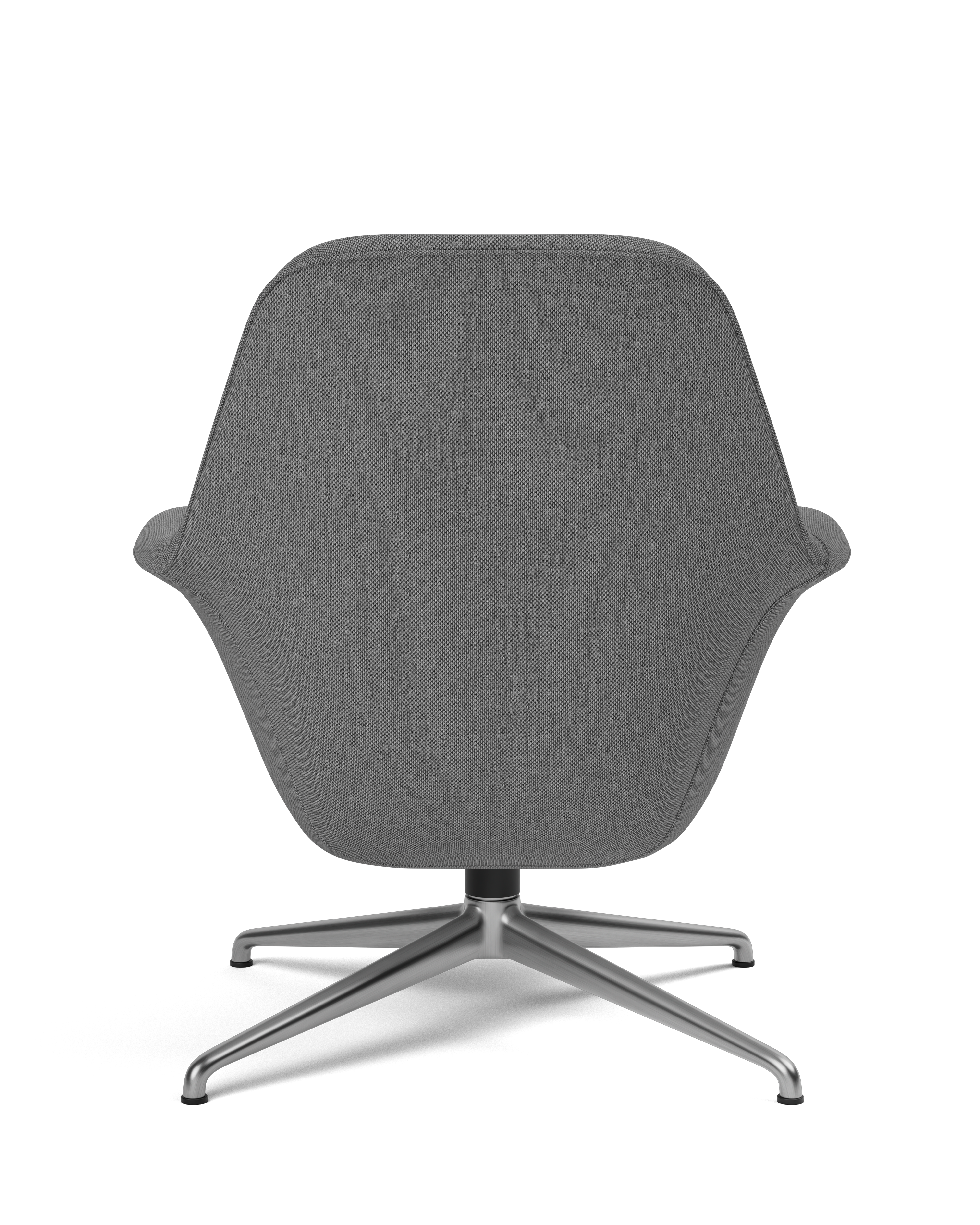 Petit Swoon Lounge Chair with Metal Base