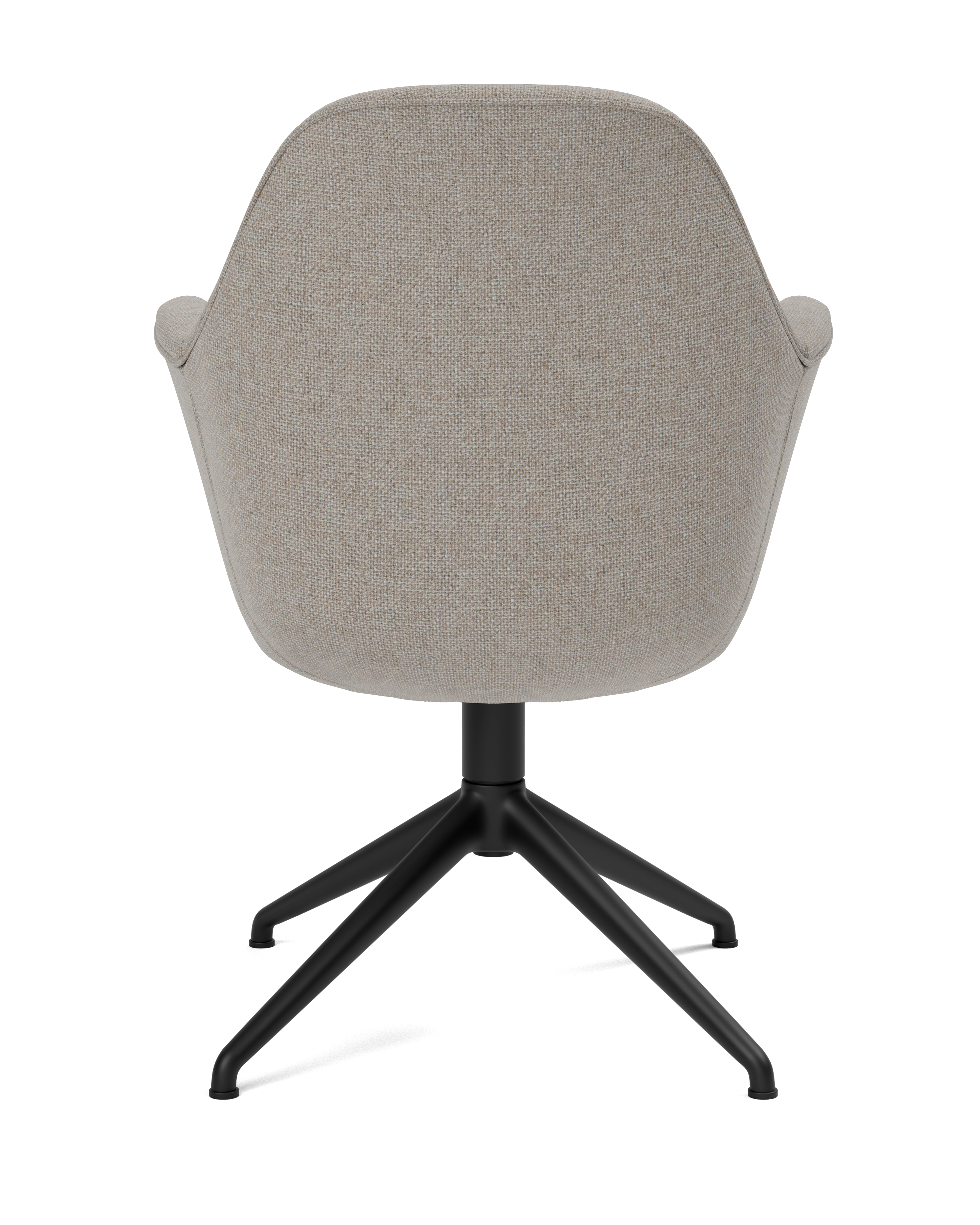 Silla de comedor Swoon con base giratoria