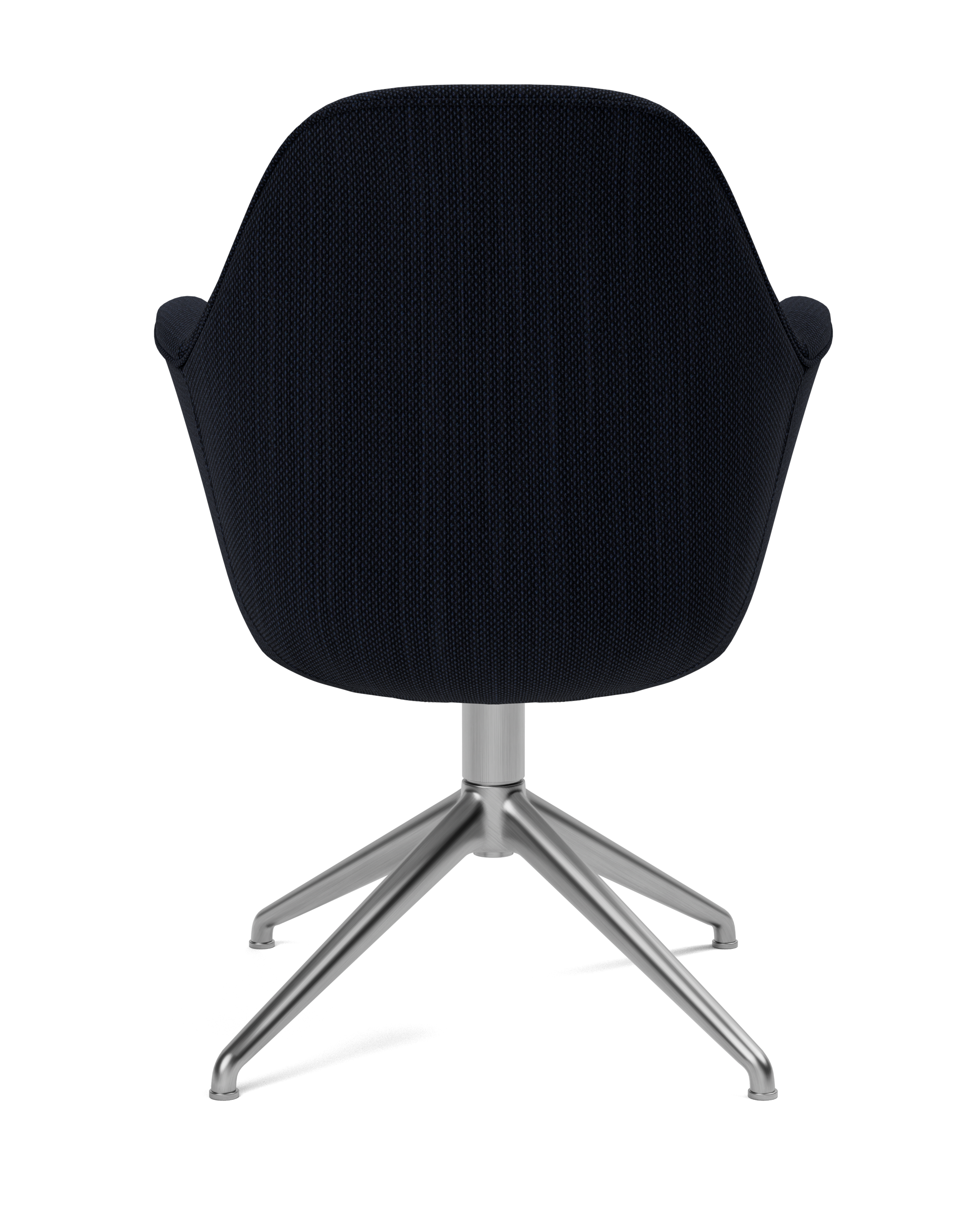 Silla de comedor Swoon con base giratoria