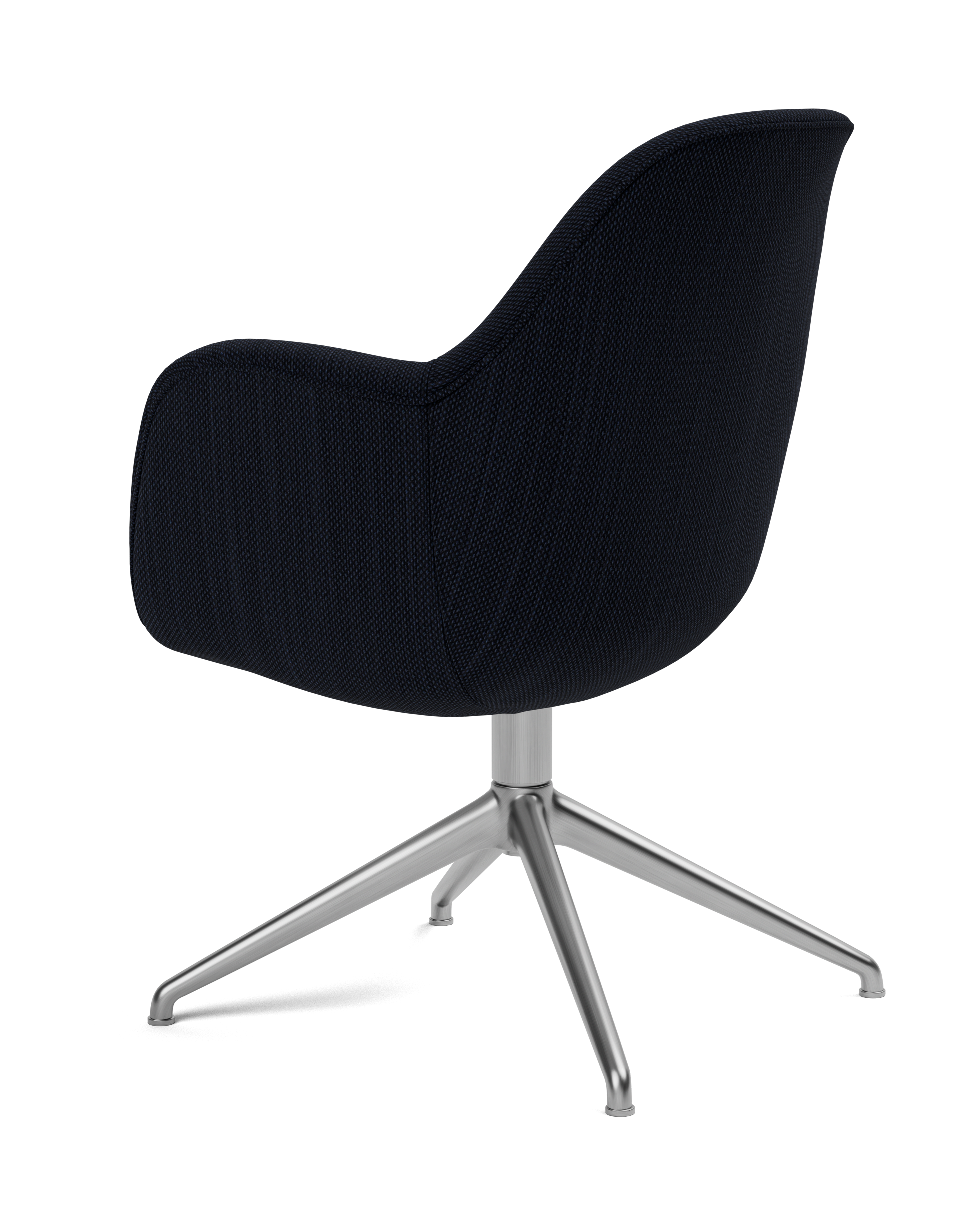 Silla de comedor Swoon con base giratoria