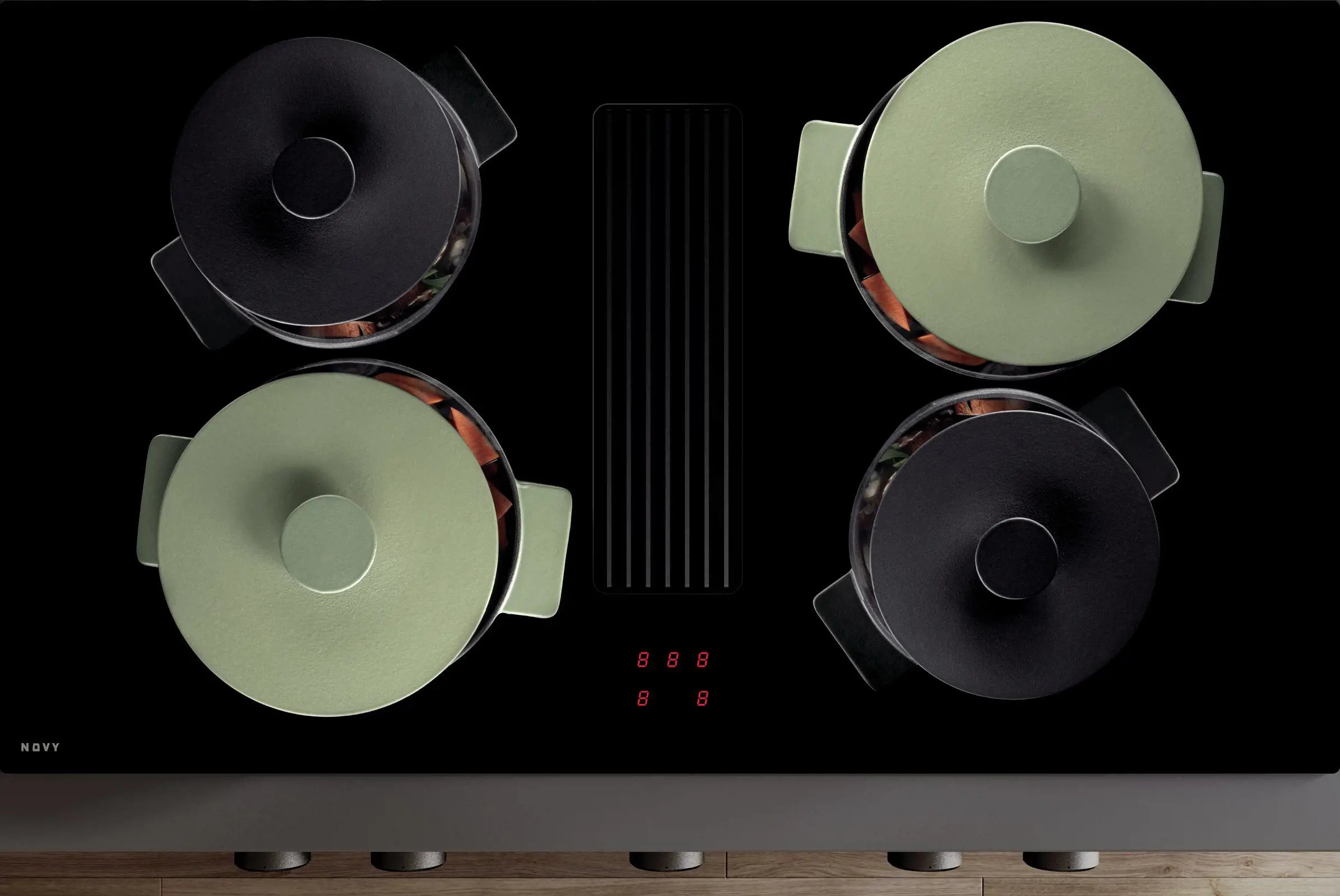 Novy Easy Prestige 90 cm Surface Hood | Black