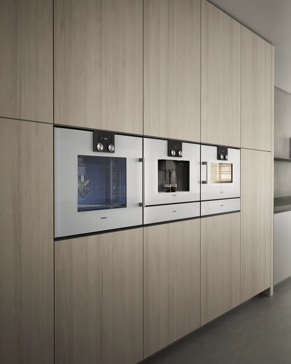 200 Series Oven with Right-Hinged Door | Silver