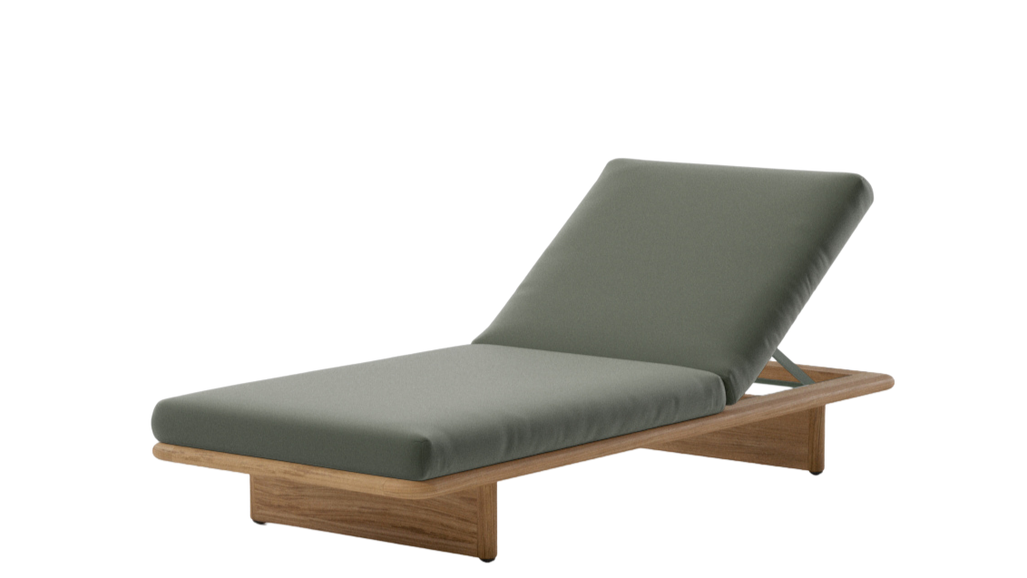 Peppercorn Terrain Elements Mesh Outdoor Lounger | 20L