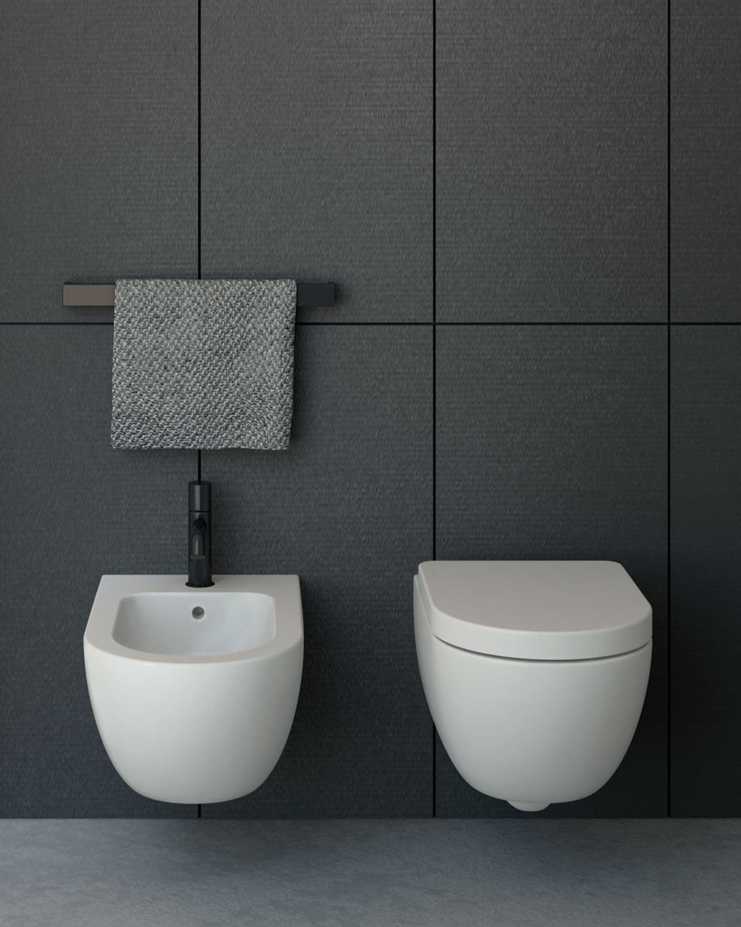 Enjoy Mini 48 wall-hung toilet without flange