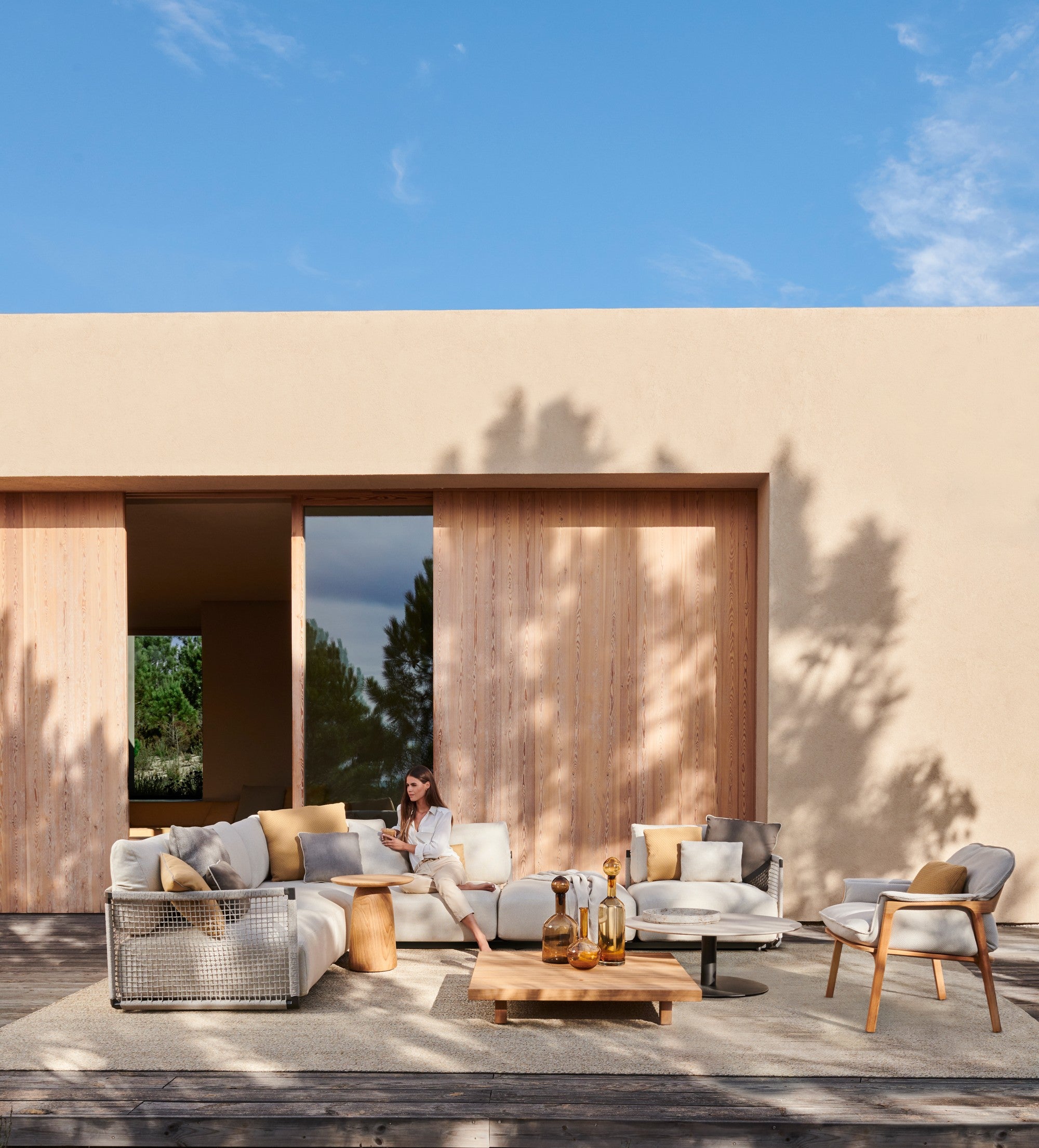 Sofá de exterior Nodi