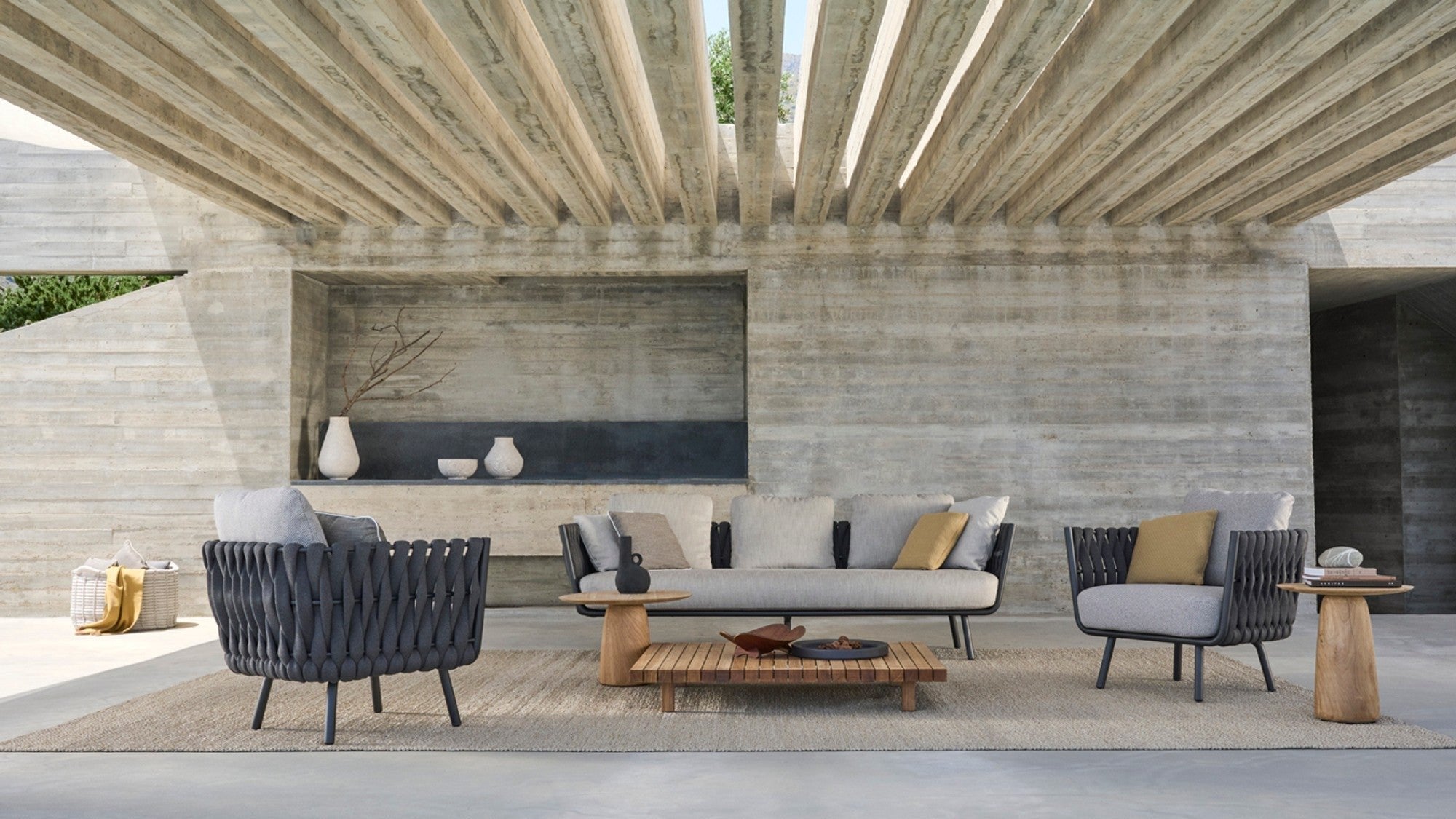 Sillón Lounge de exterior Tosca