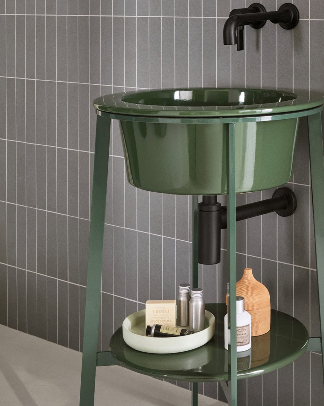 Round Catino Bathroom Vanity Unit