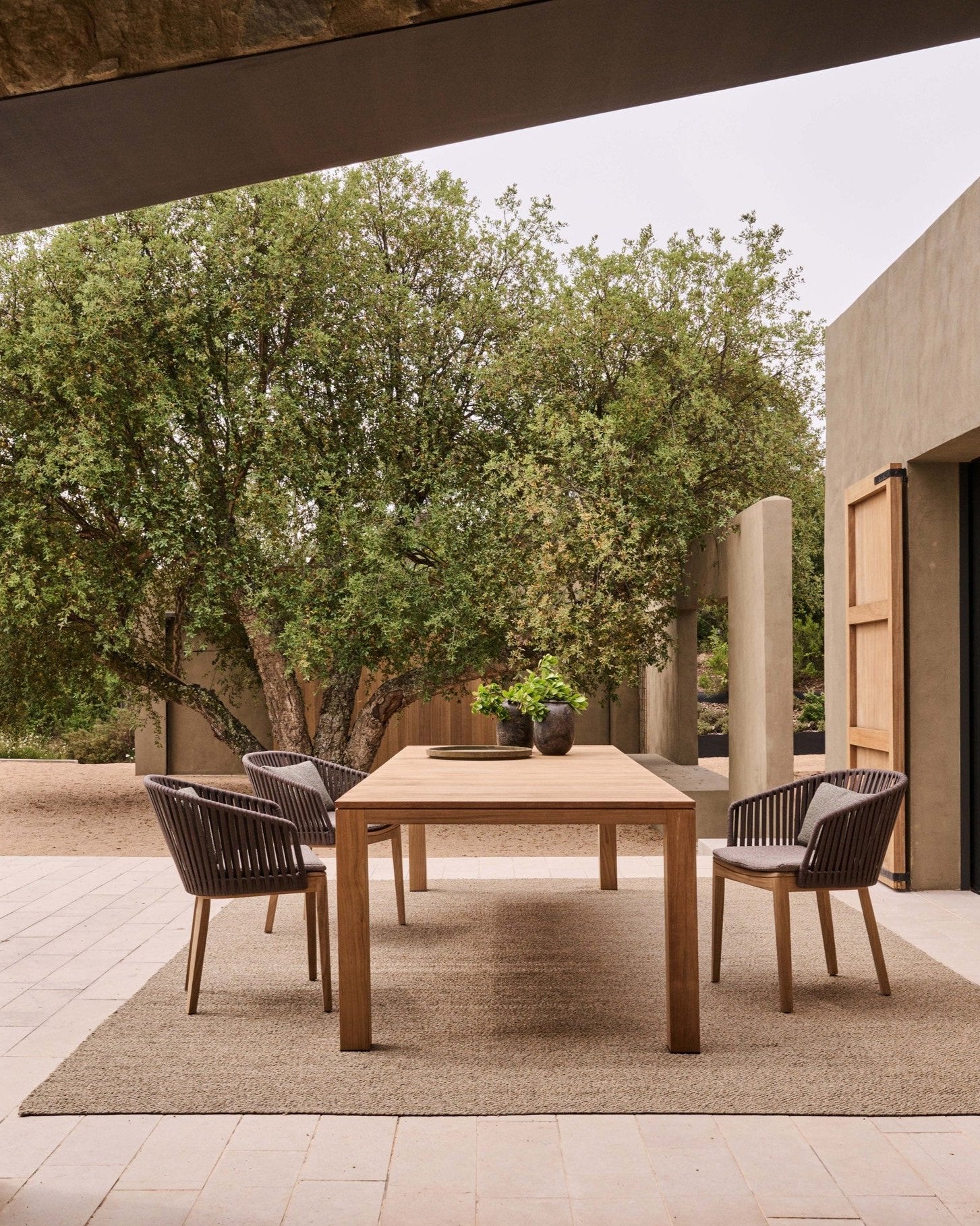 Mesa de comedor de exterior Kos