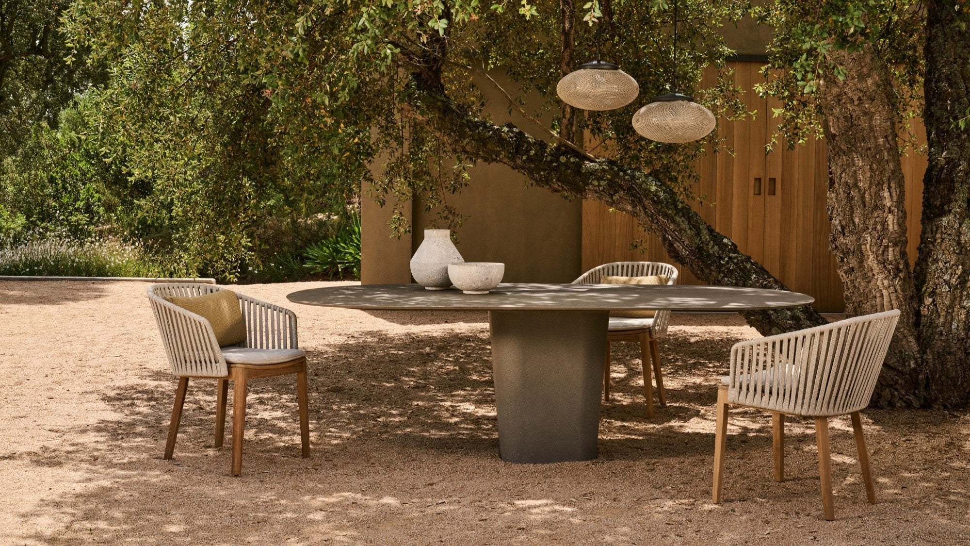 Mesa de comedor exterior Tao