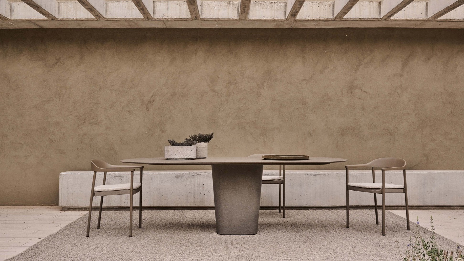 Mesa de comedor exterior Tao