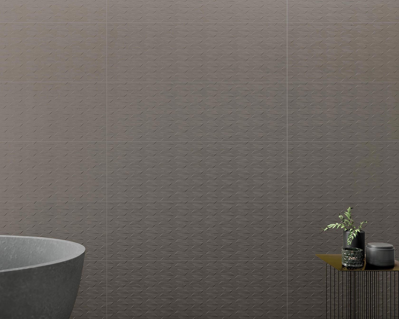 Revestimiento pasta blanca colección Palomastone