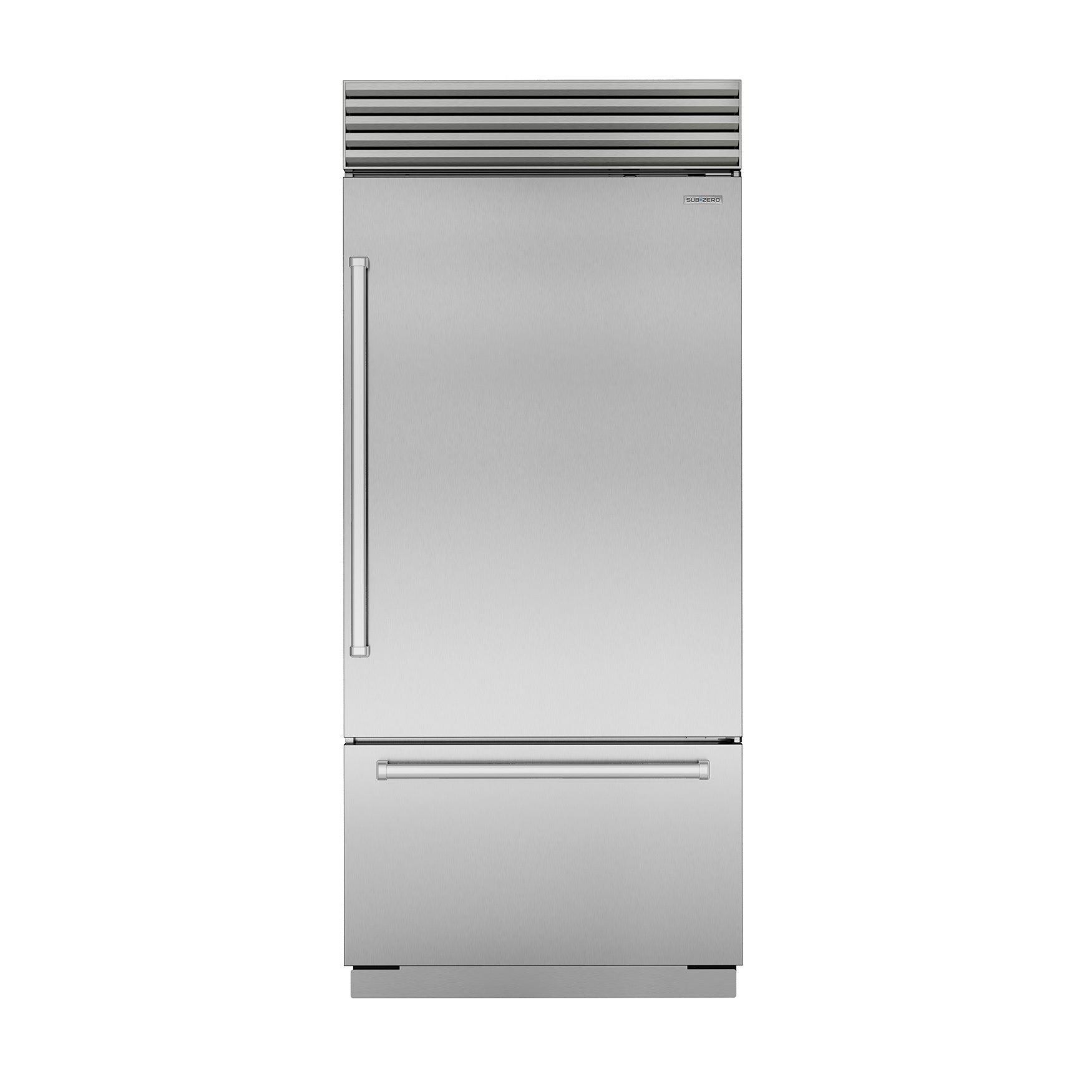 Frigorífico-congelador empotrado Sub-Zero con tirador pro