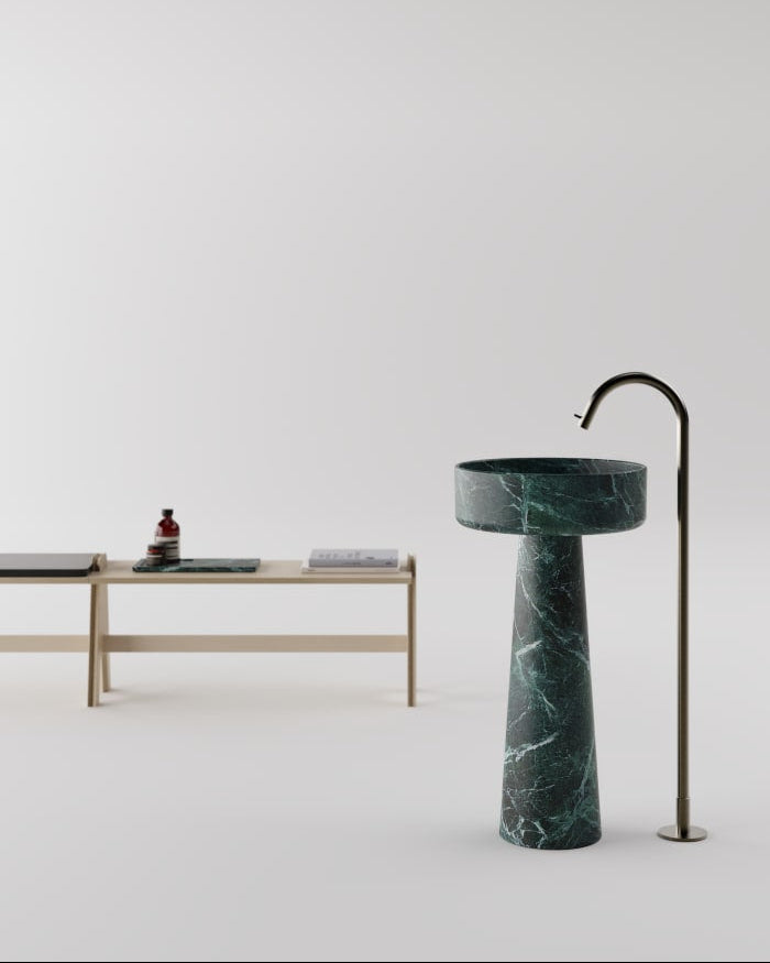 Bjhon 1 Marble Totem Washbasin