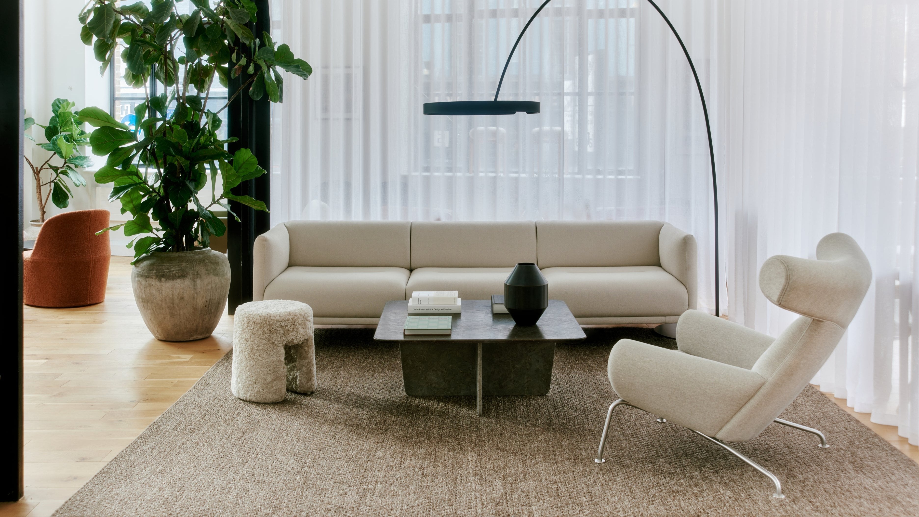 Tableau coffee table 100x100 cm