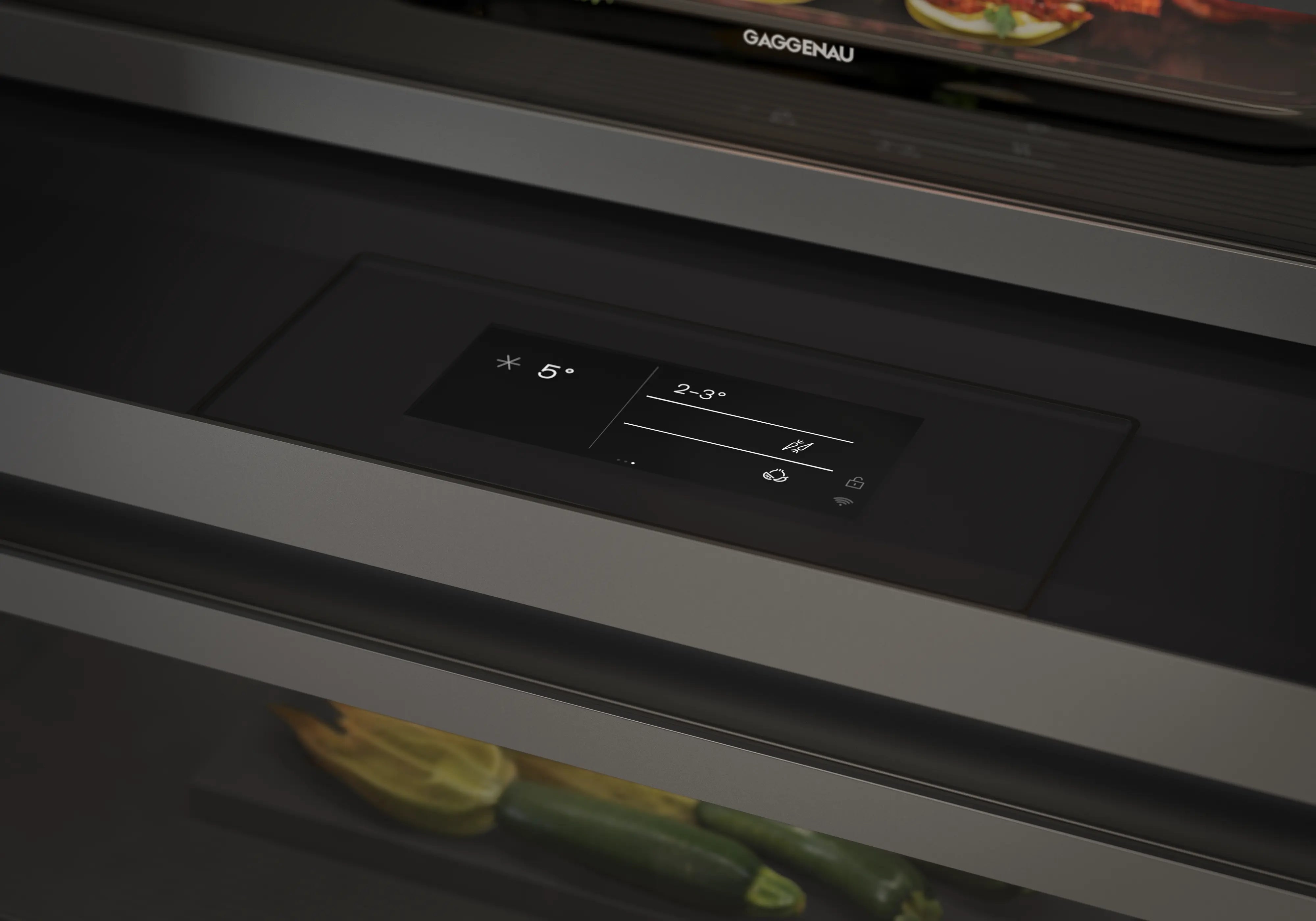 Vario Refrigerator-Freezer 212.5 x 90.8 cm SoftClose with Fixed Door 400 Series
