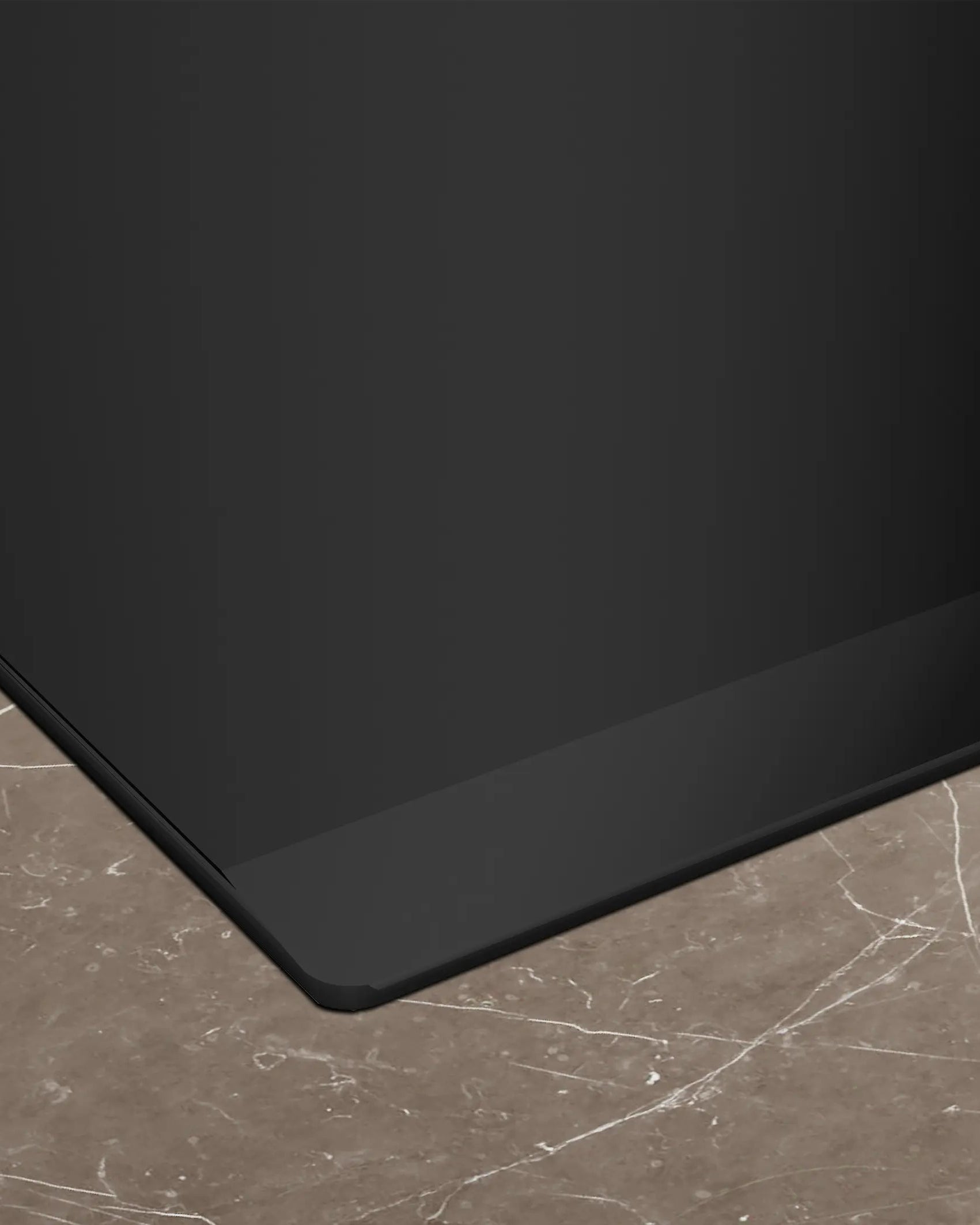 60 cm Black ceramic hob without profiles
